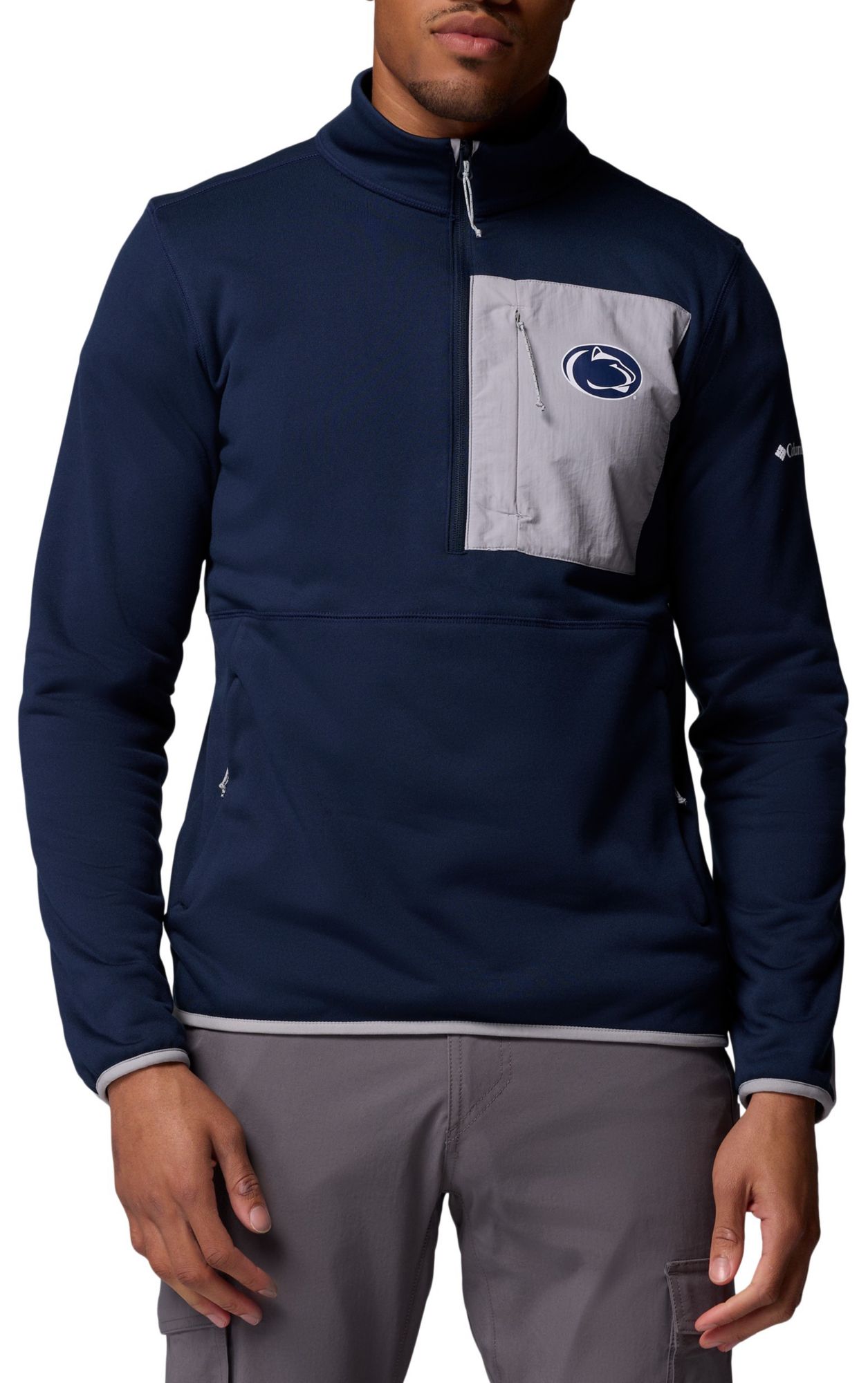 Columbia Men's Penn State Nittany Lions Collegiate Navy Hike Half-Zip Jacket product image