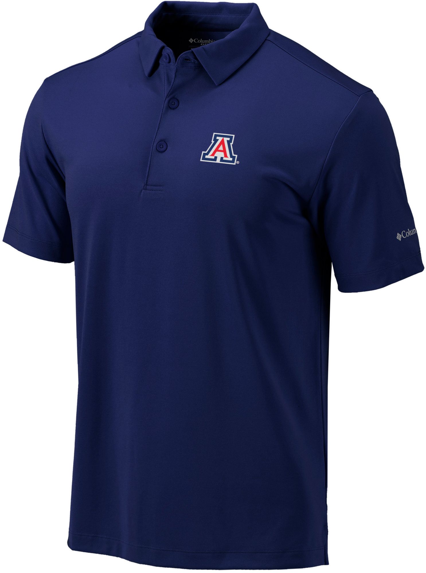 Columbia Men's Arizona Wildcats Navy Drive Polo product image