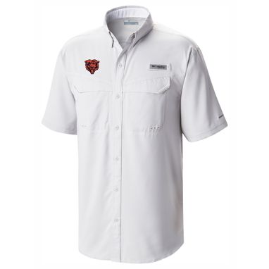 sorry, Columbia Men's Chicago Bears White Low Drag Button Down Shirt is currently out of stock