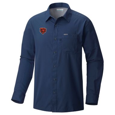 sorry, Columbia Men's Chicago Bears Navy Slack Tide Long Sleeve T-Shirt is currently out of stock