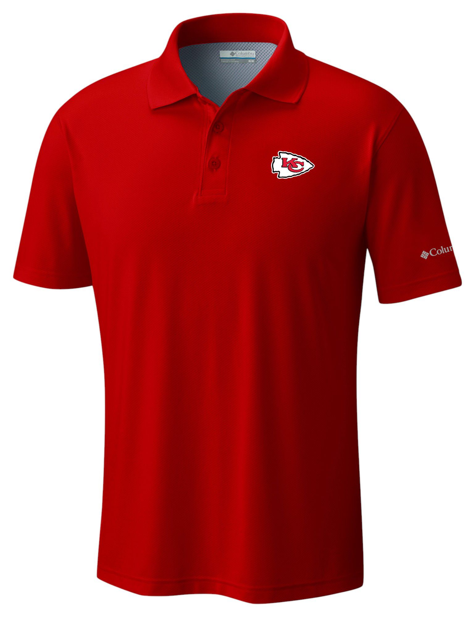 Columbia Men's Kansas City Chiefs Red Low Drag Offshore Polo product image
