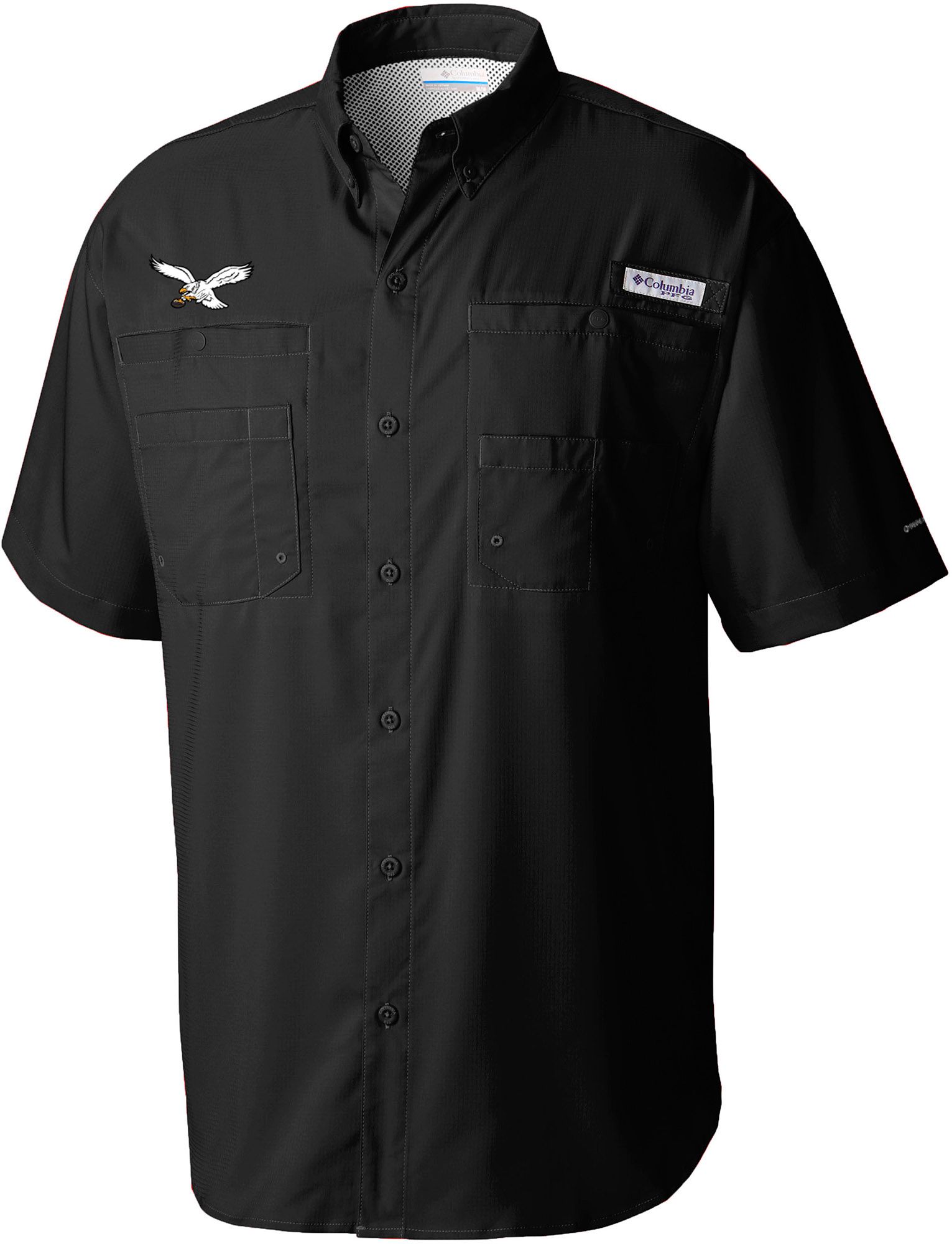 Columbia Men's Philadelphia Eagles Black Tamiami Shirt product image