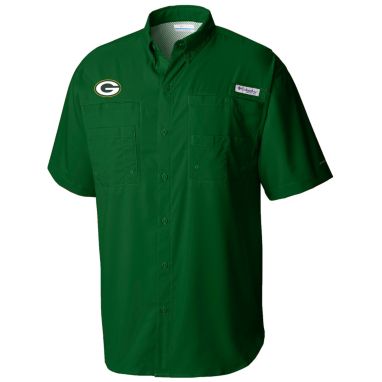 sorry, Columbia Men's Green Bay Packers Green Tamiami Short Sleeve Shirt is currently out of stock