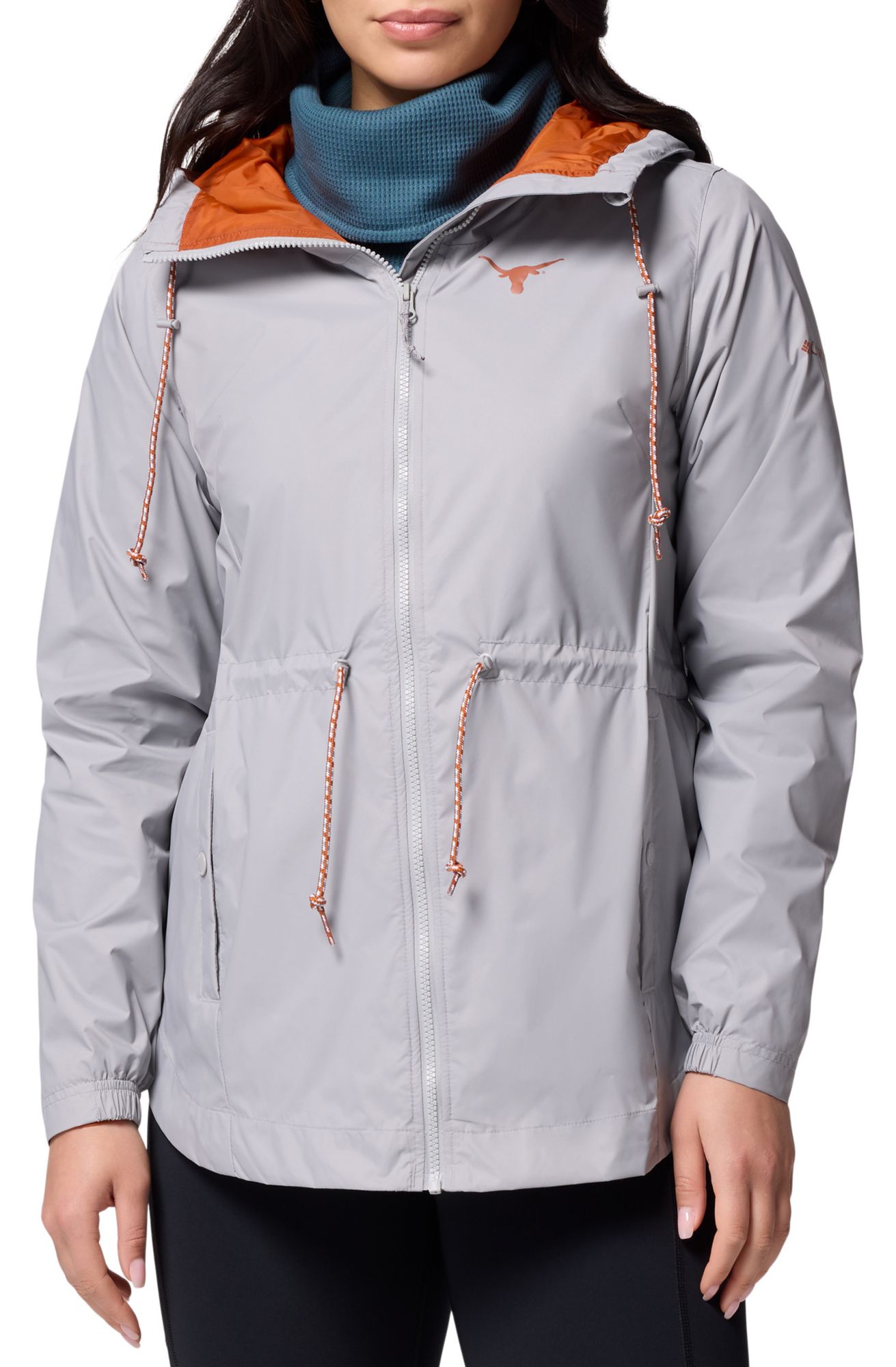 Columbia Women's Texas Longhorns Columbia Grey Lily Park Jacket product image
