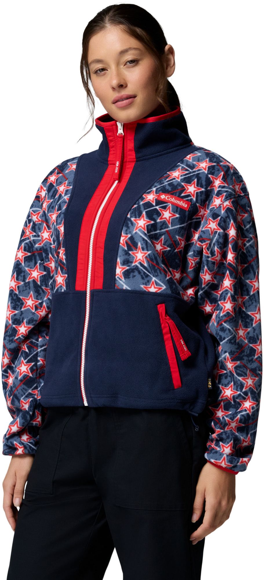 Columbia Women's Team USA 2026 Full Zip Fleece Jacket product image