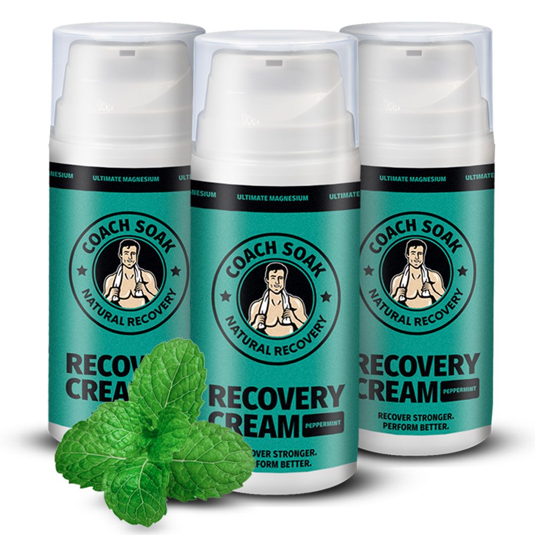 Coach Soak Recovery Cream - Peppermint - 3 Pack product image