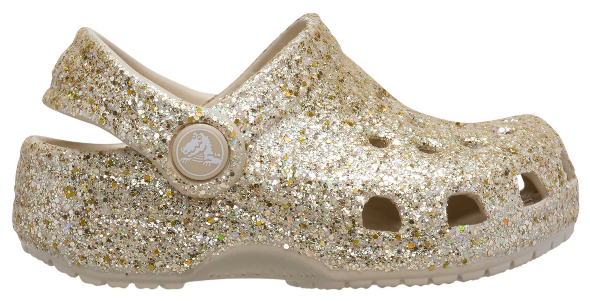 Crocs Infant Glitter Chunky Clogs product image