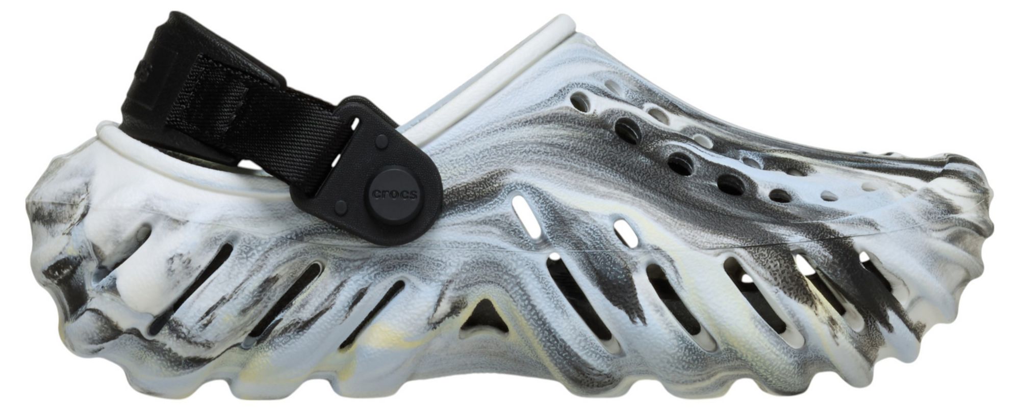 Crocs Kids Classic Echo Glow Marbled Clogs product image