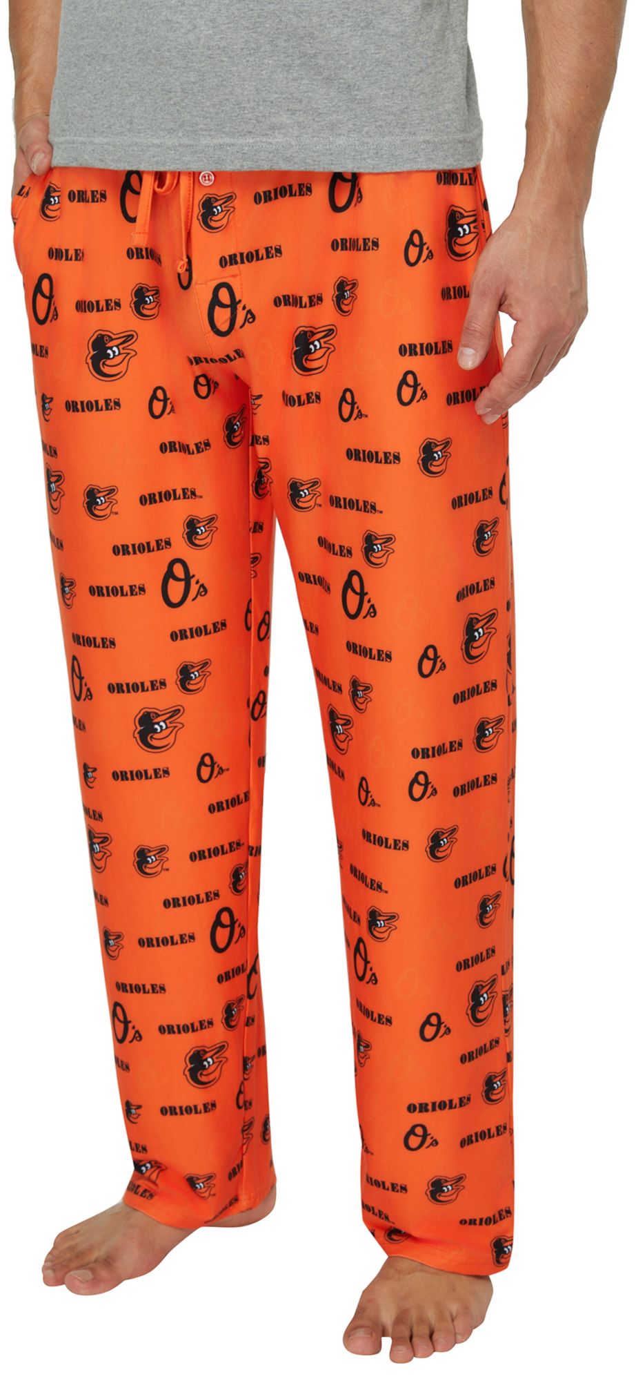 Concepts Sport Adult Baltimore Orioles Orange Mosaic All Over Print Sleep Pants product image