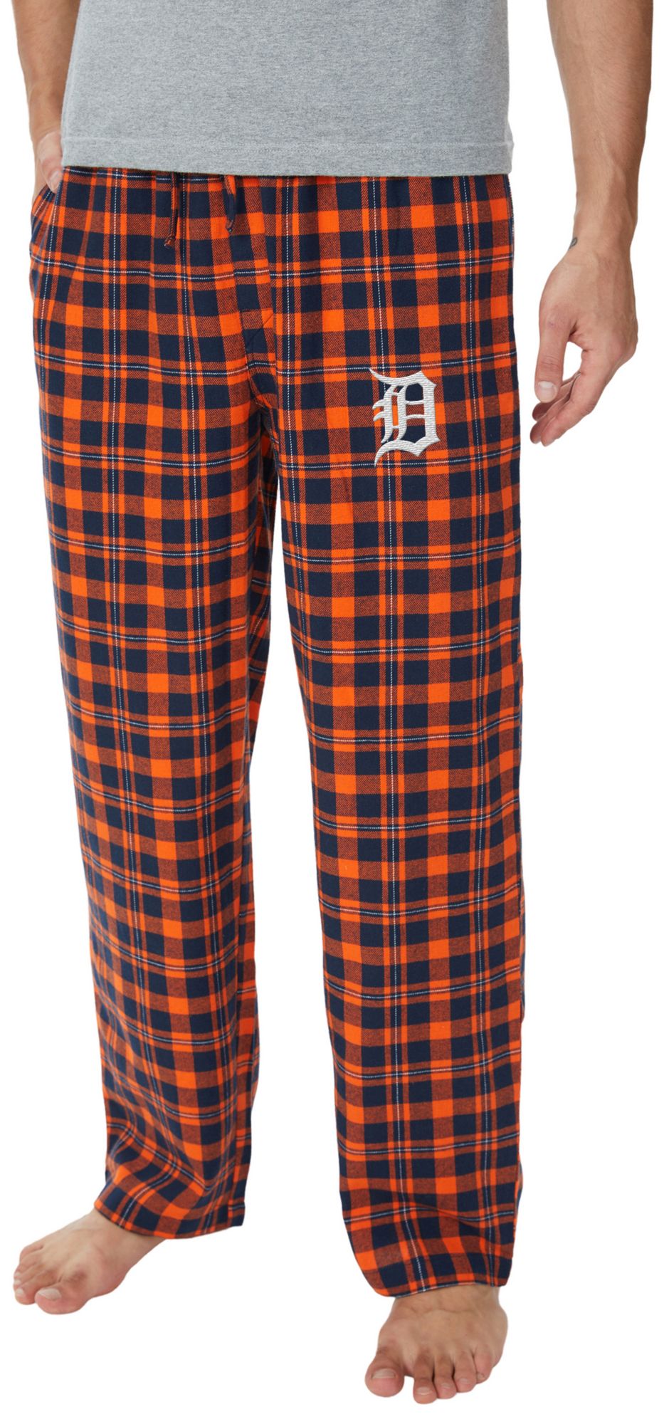 Concepts Sport Adult Detroit Tigers Navy Hawthorn Flannel Pants product image