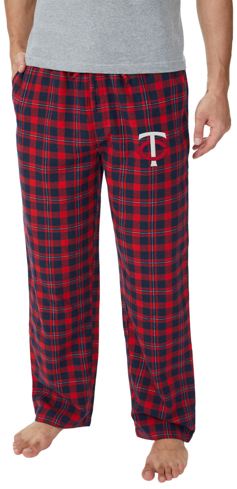 Concepts Sport Adult Minnesota Twins Navy Hawthorn Flannel Pants product image