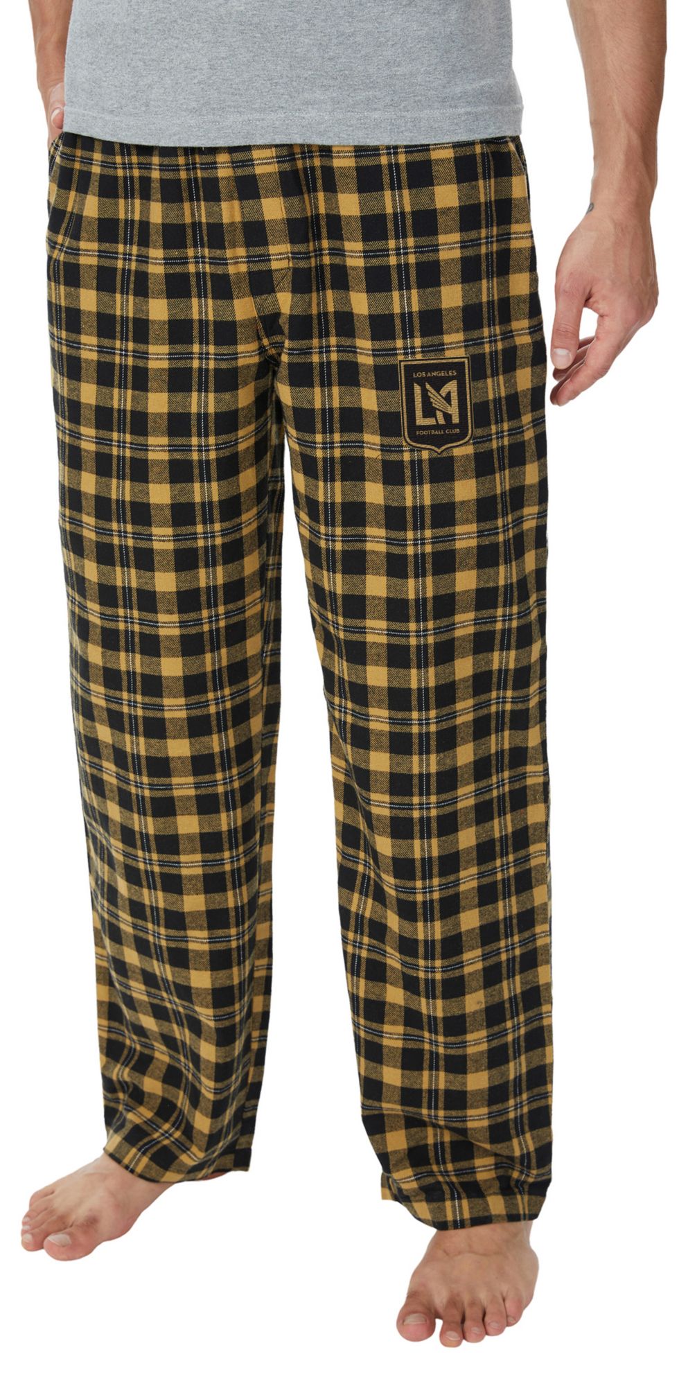 Concepts Sport Men's Los Angeles FC 2025 Black Sleep Pants product image
