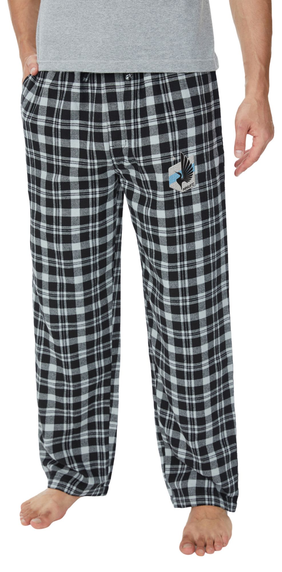 Concepts Sport Men's Minnesota United FC 2025 Black Sleep Pants product image