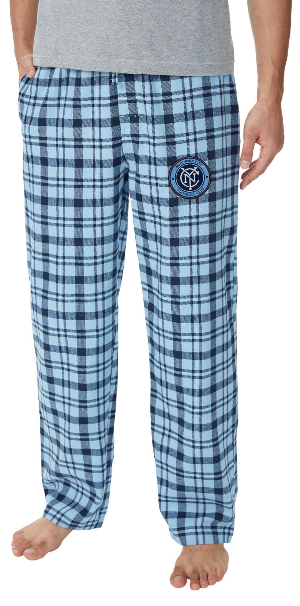 Concepts Sport Men's New York City FC 2025 Light Blue Sleep Pants product image