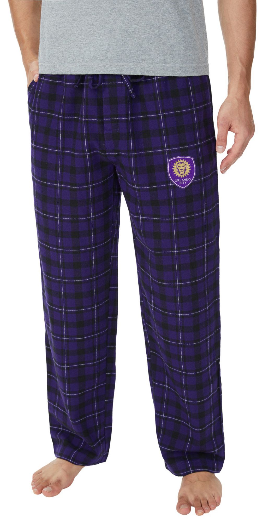 Concepts Sport Men's Orlando City 2025 Purple Sleep Pants product image
