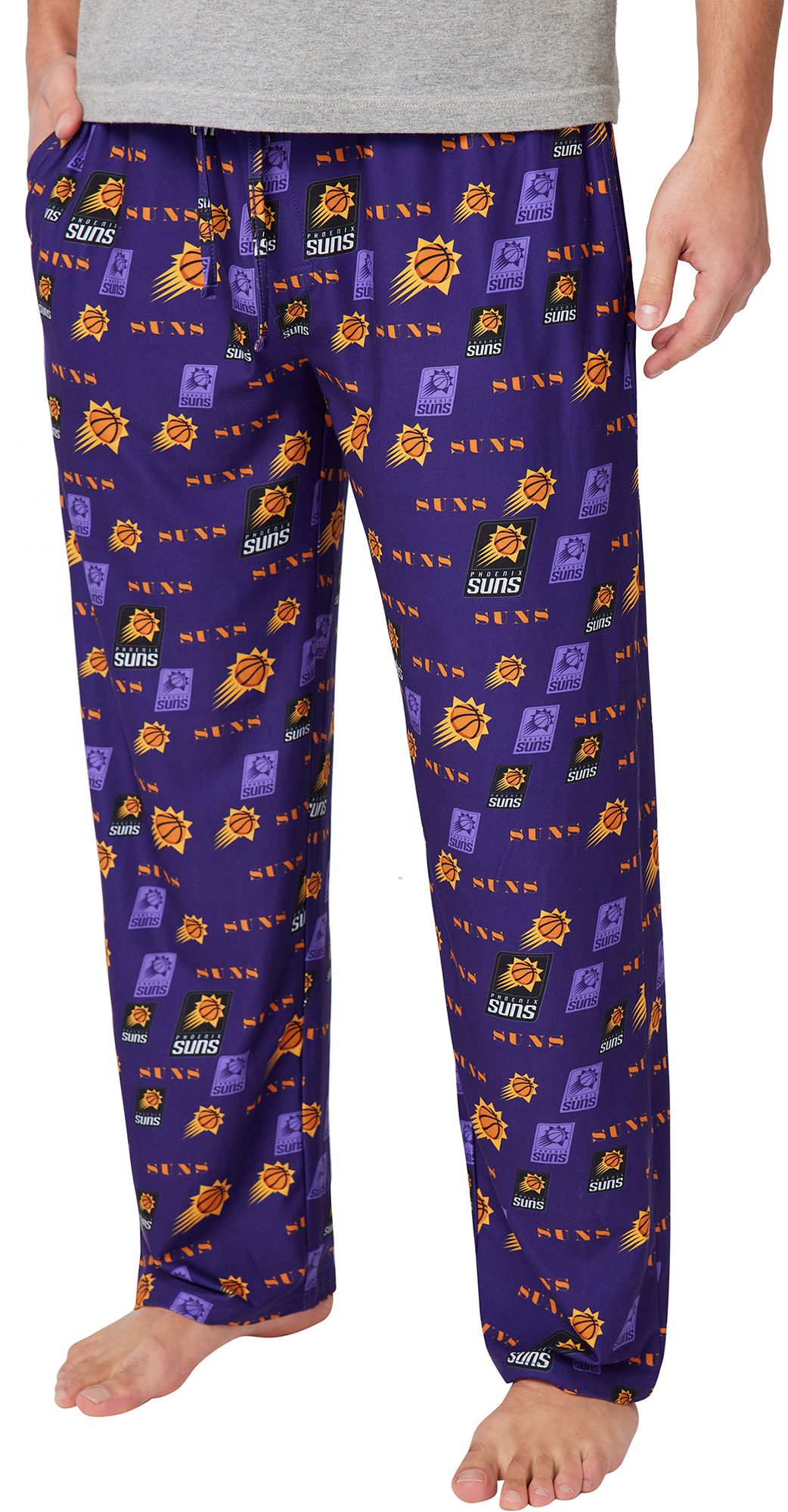 Concepts Sport Men's Phoenix Suns Purple All Over Print Sleep Pants product image