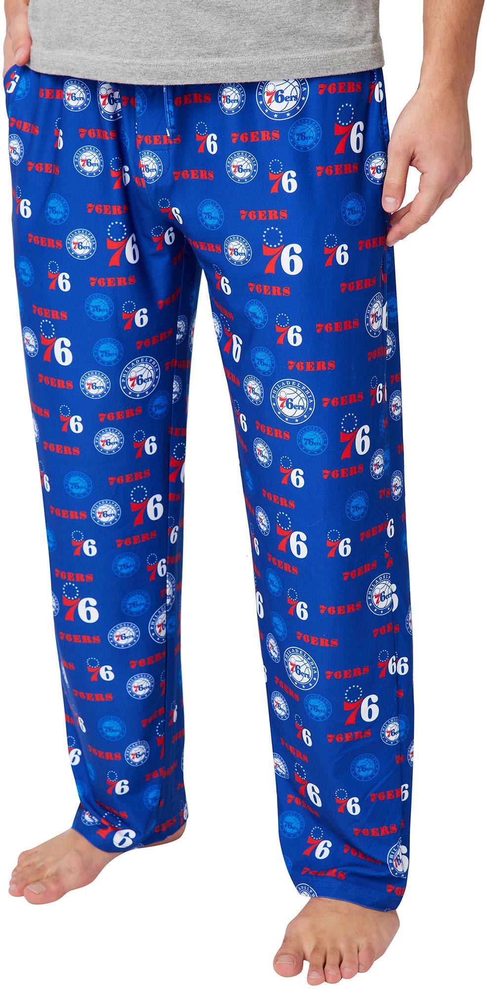 Concepts Sport Men's Philadelphia 76ers Blue All Over Print Sleep Pants product image