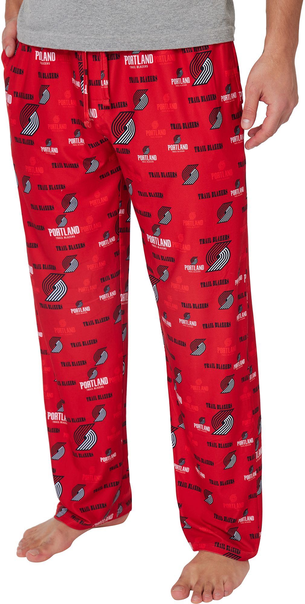 Concepts Sport Men's Portland Trail Blazers Red All Over Print Sleep Pants product image