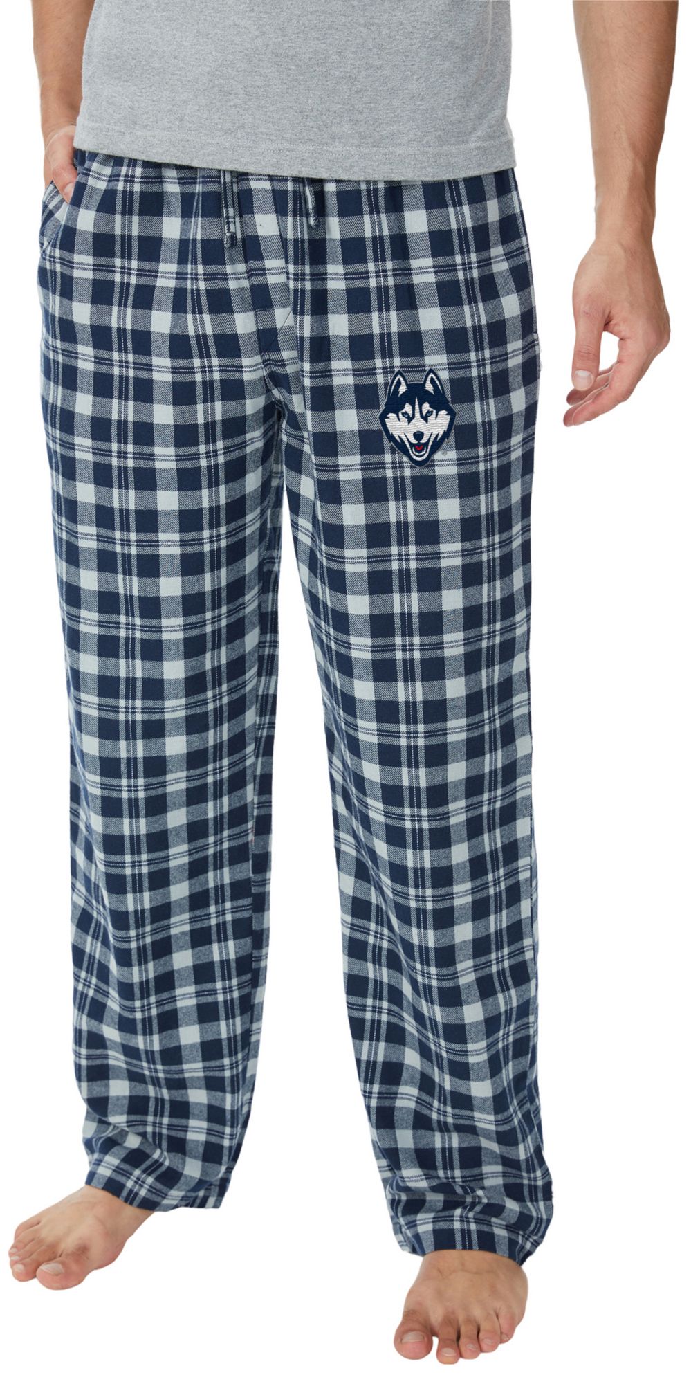 Concepts Sport Men's UConn Huskies Flannel Sleep Pants product image
