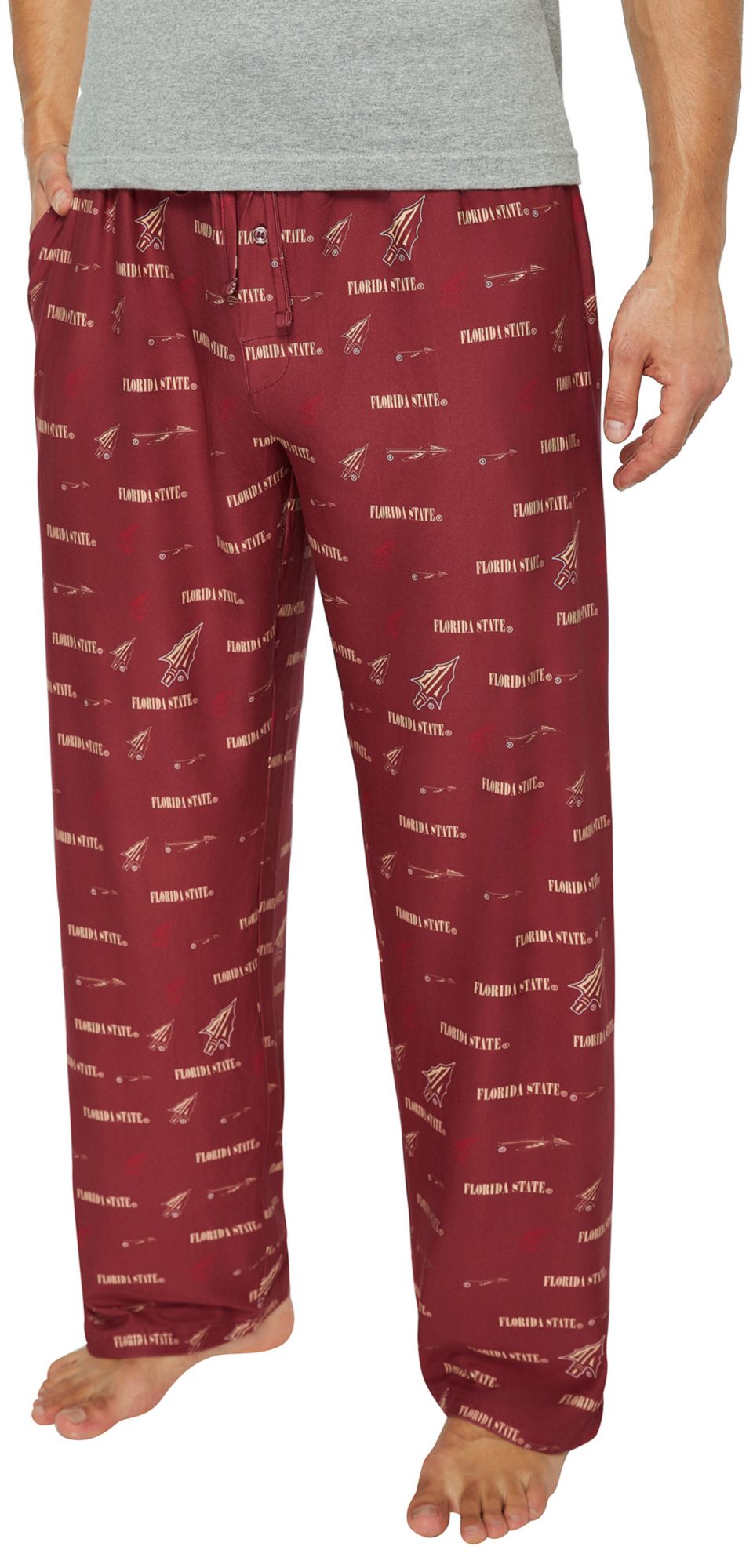 Concepts Sport Men's Florida State Seminoles Blue All Over Print Sleep Pants product image