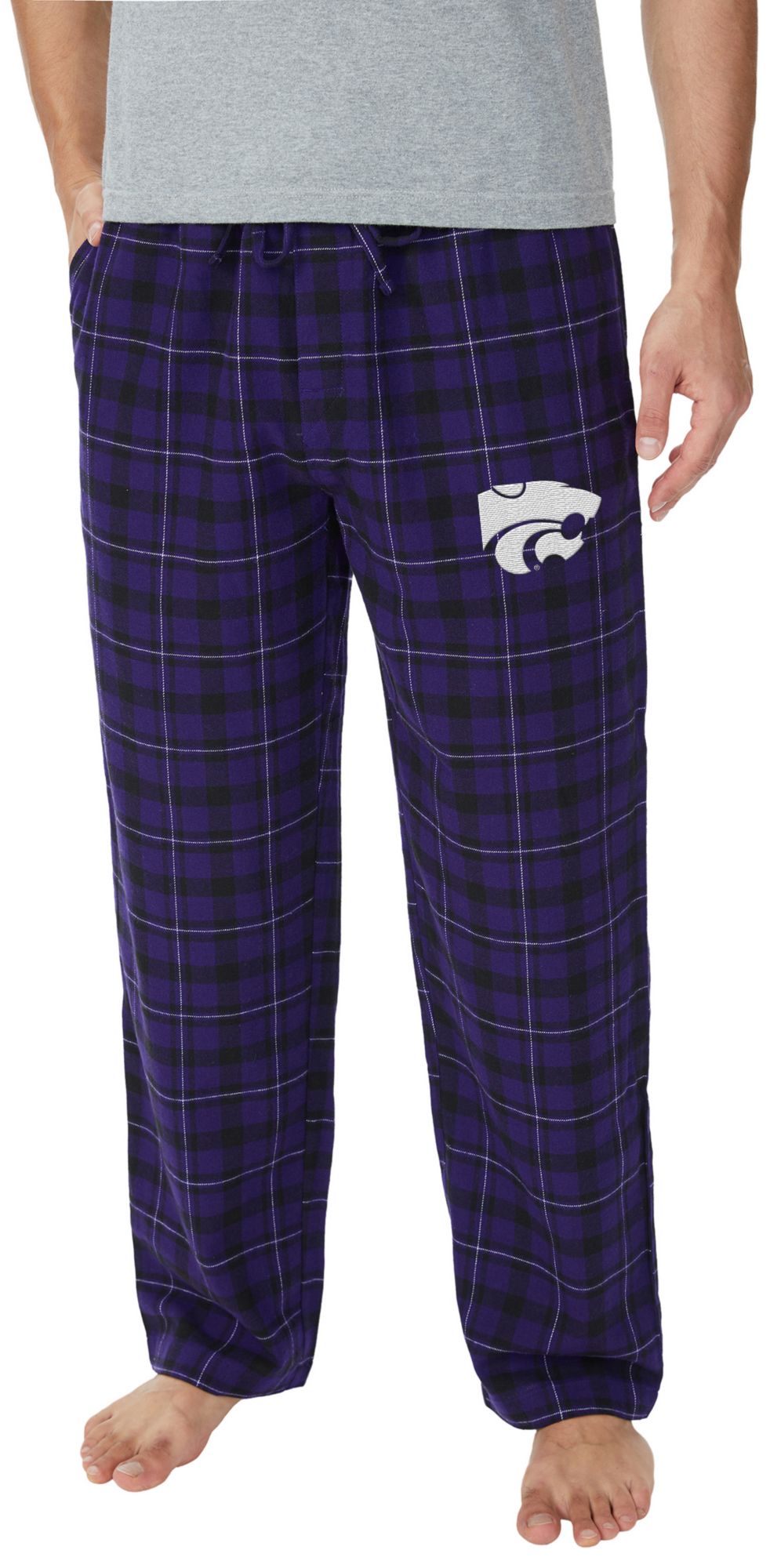 Concepts Sport Men's Kansas State Wildcats Flannel Sleep Pants product image