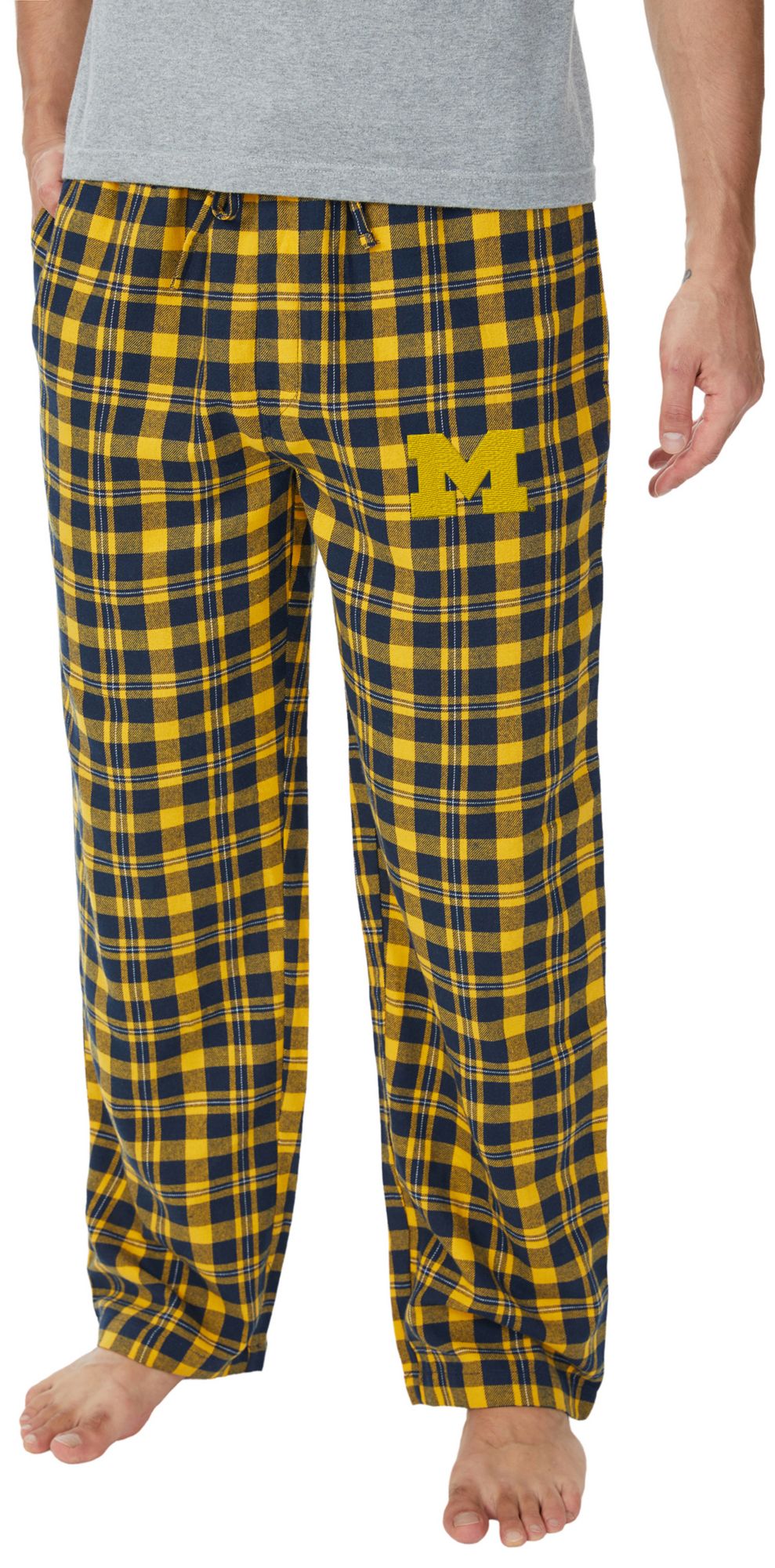 Concepts Sport Men's Michigan Wolverines Flannel Sleep Pants product image
