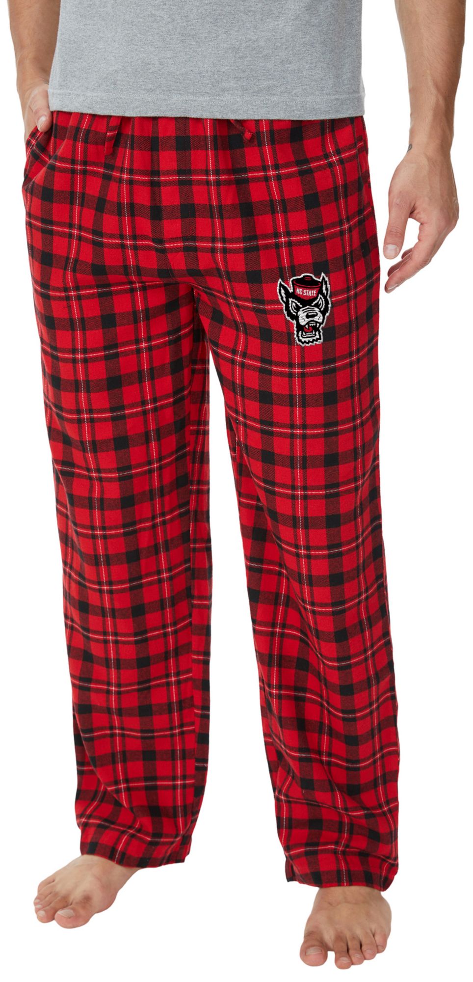Concepts Sport Men's NC State Wolfpack Flannel Sleep Pants product image