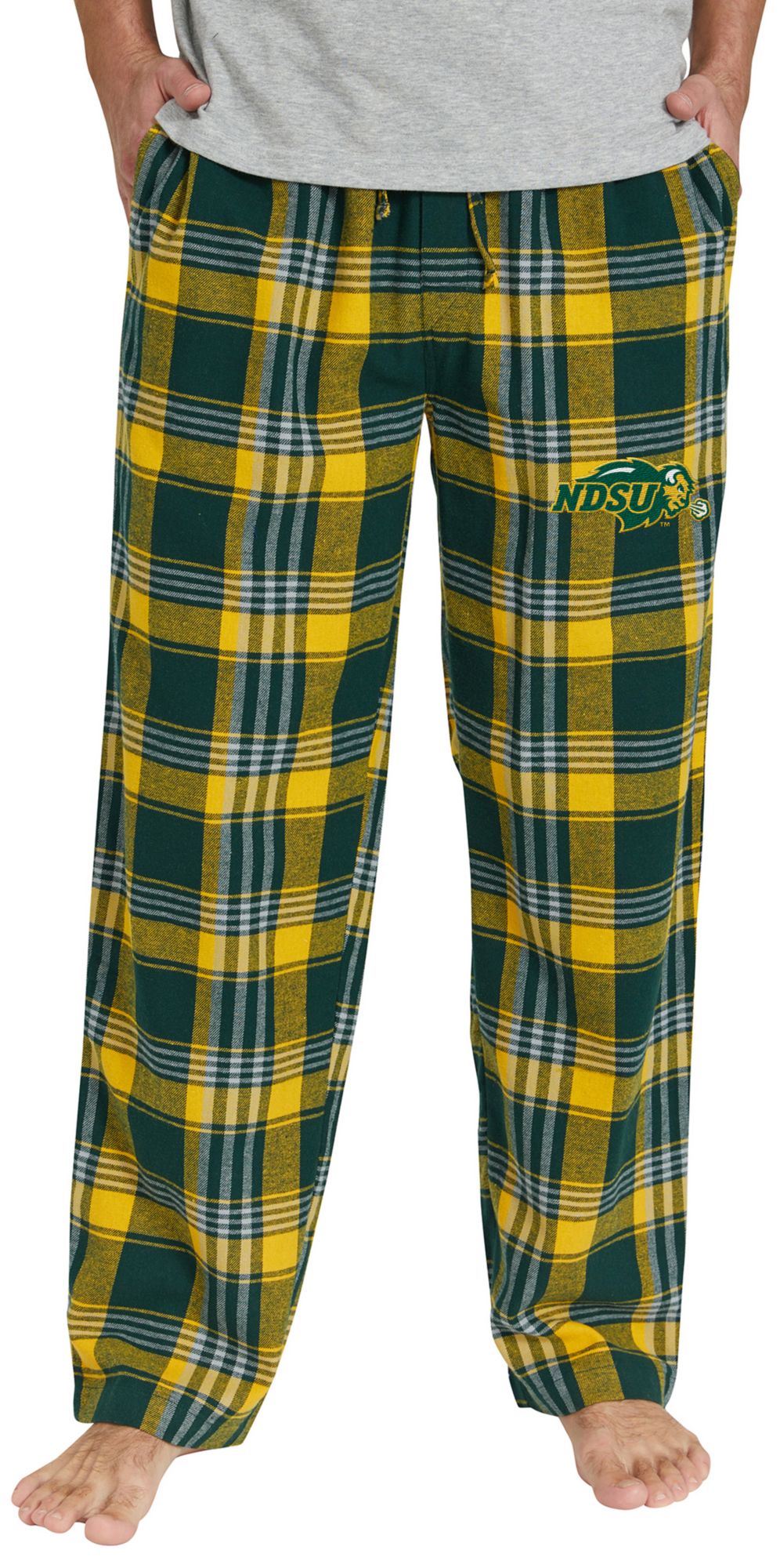 Concepts Sport Men's North Dakota State Bison Flannel Sleep Pants product image