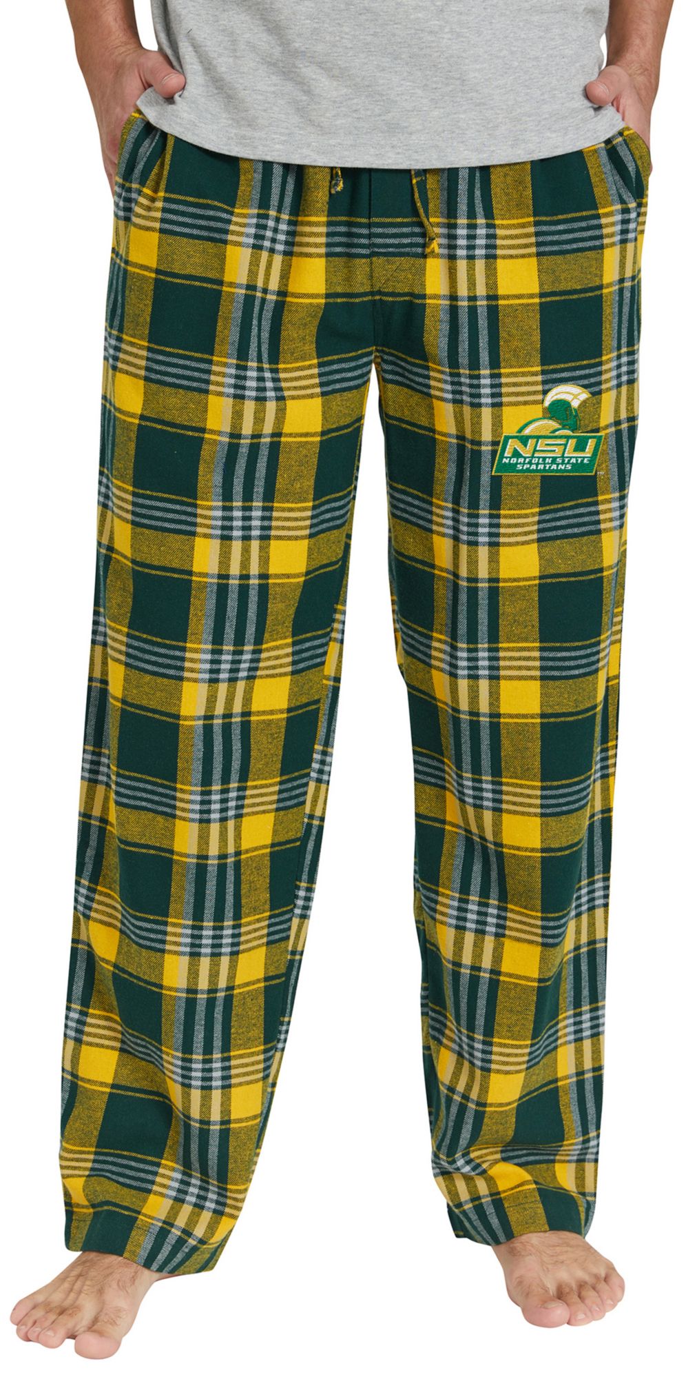 Concepts Sport Men's Norfolk State Spartans Flannel Sleep Pants product image