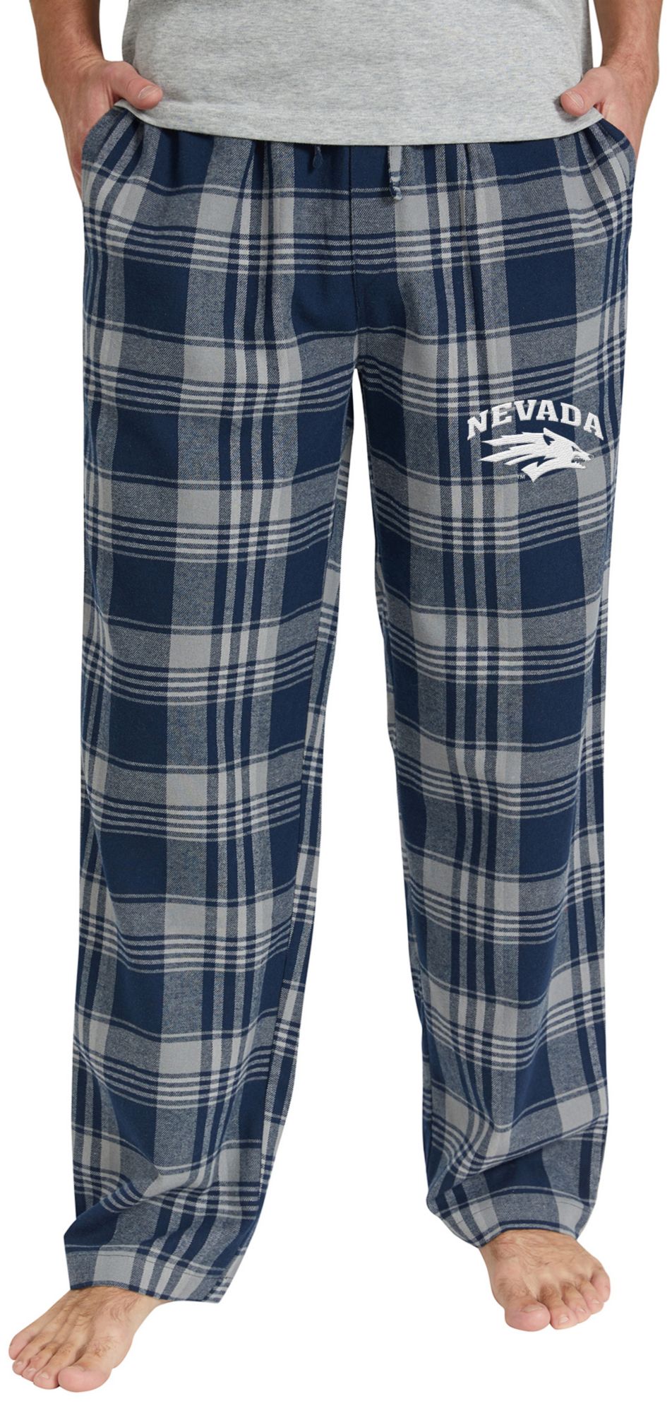 Concepts Sport Men's Nevada Wolf Pack Flannel Sleep Pants product image