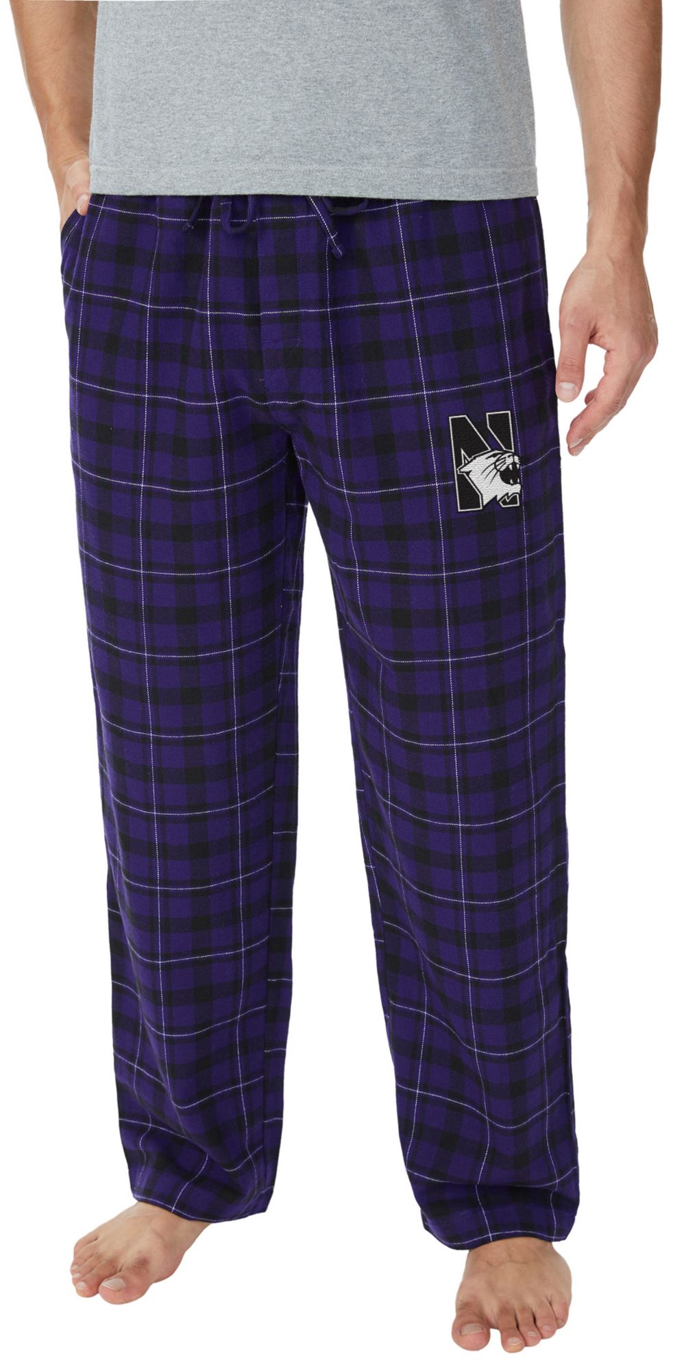 Concepts Sport Men's Northwestern Wildcats Flannel Sleep Pants product image