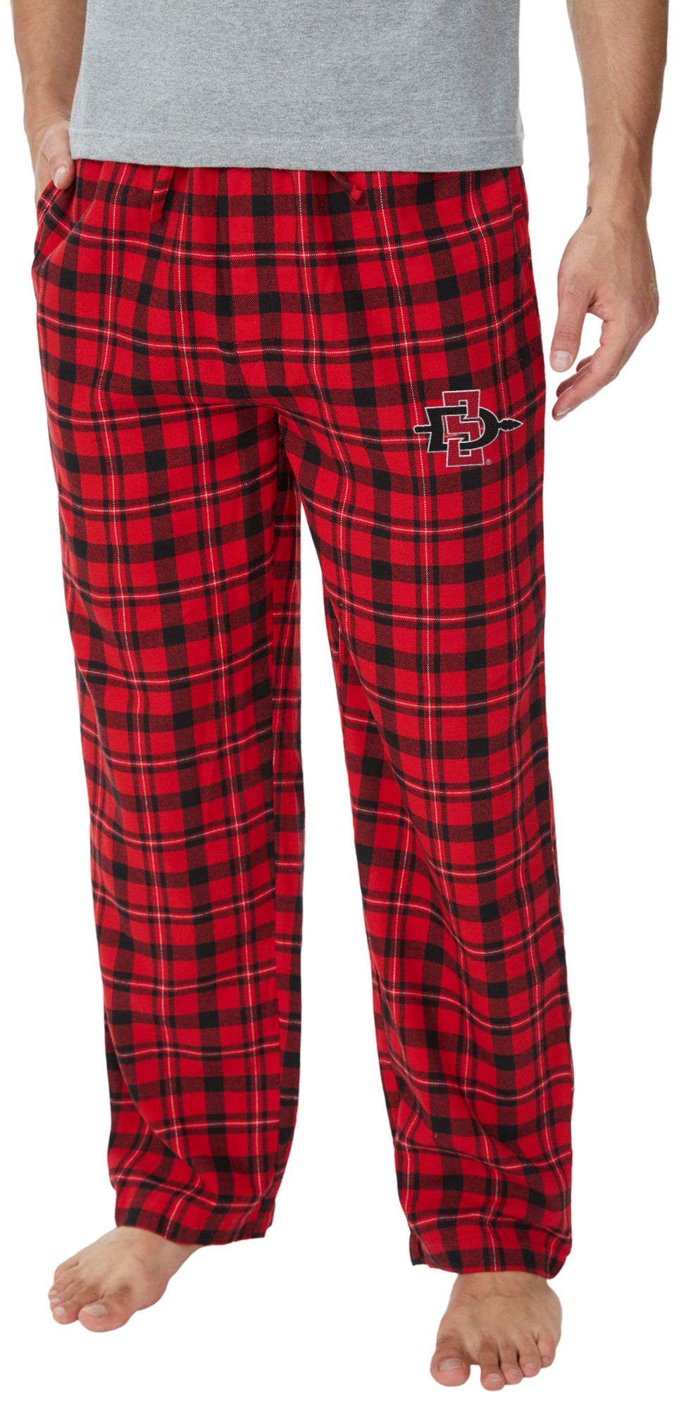 Concepts Sport Men's San Diego State Aztecs Flannel Sleep Pants product image