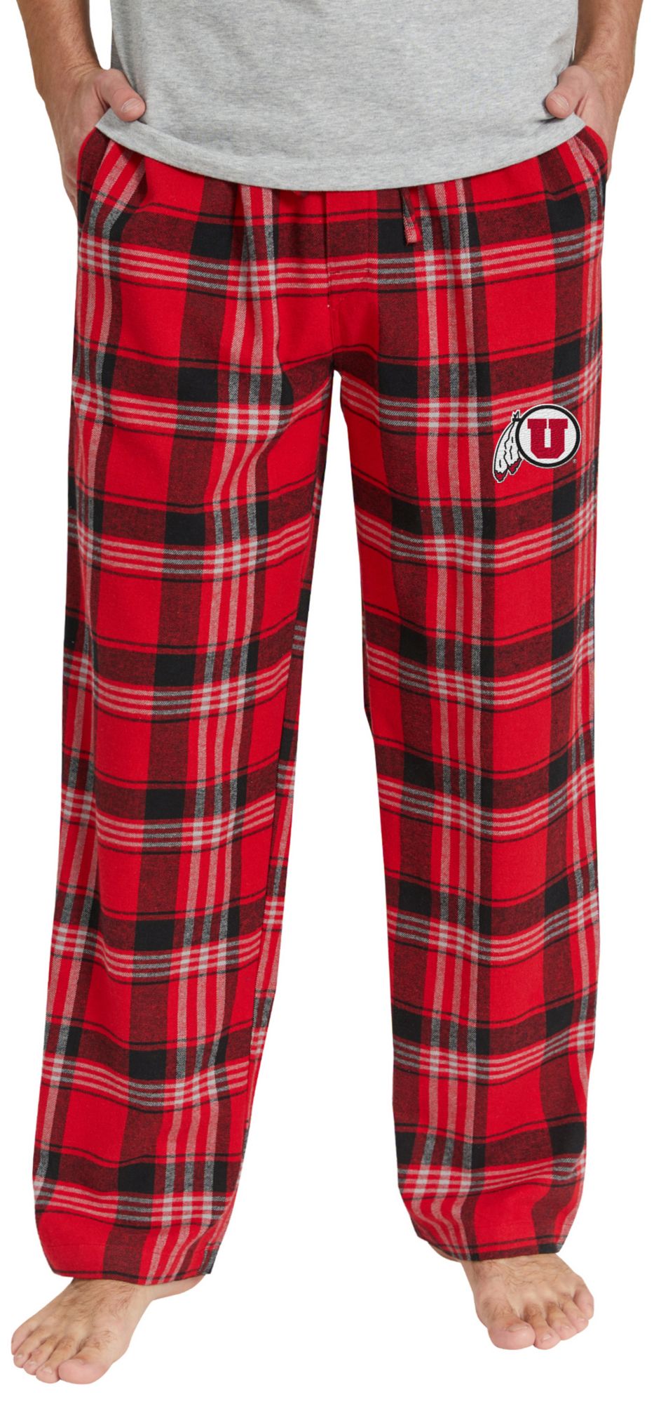 Concepts Sport Men's Utah Utes Flannel Sleep Pants product image
