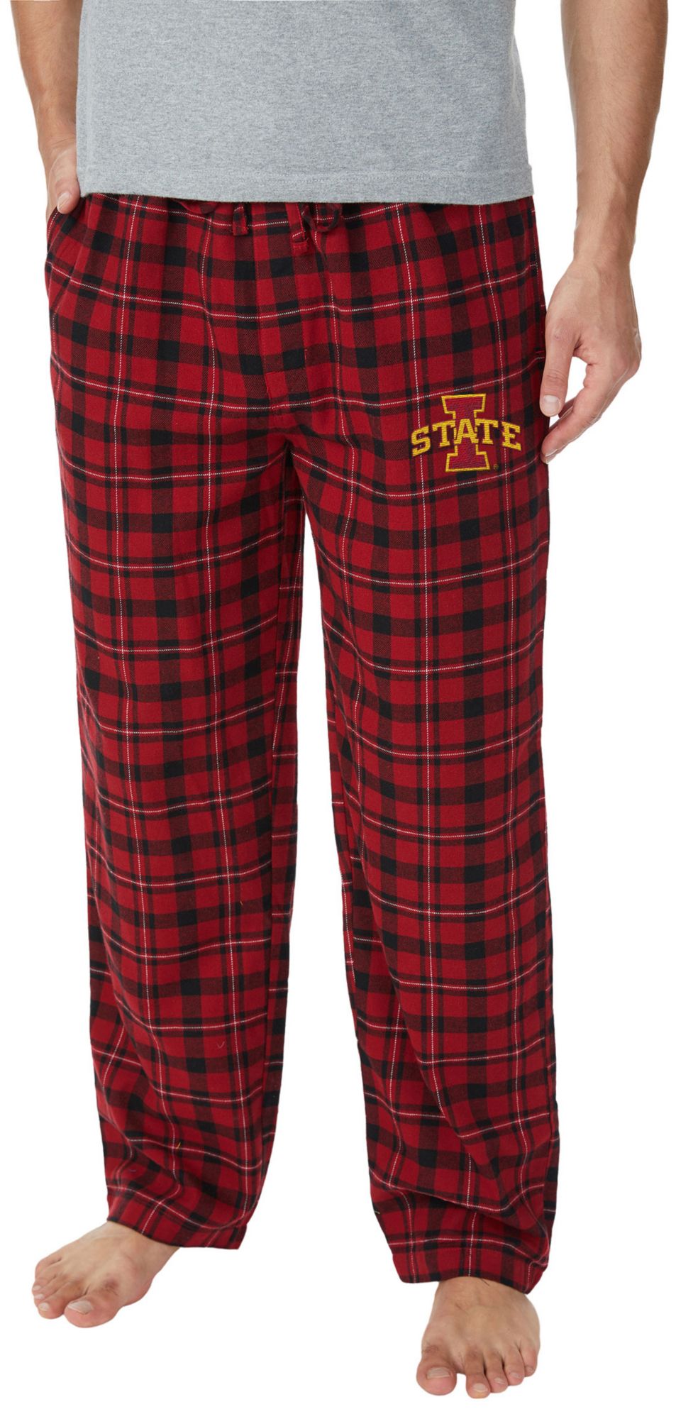 Concepts Sport Men's Iowa State Cyclones Flannel Sleep Pants product image