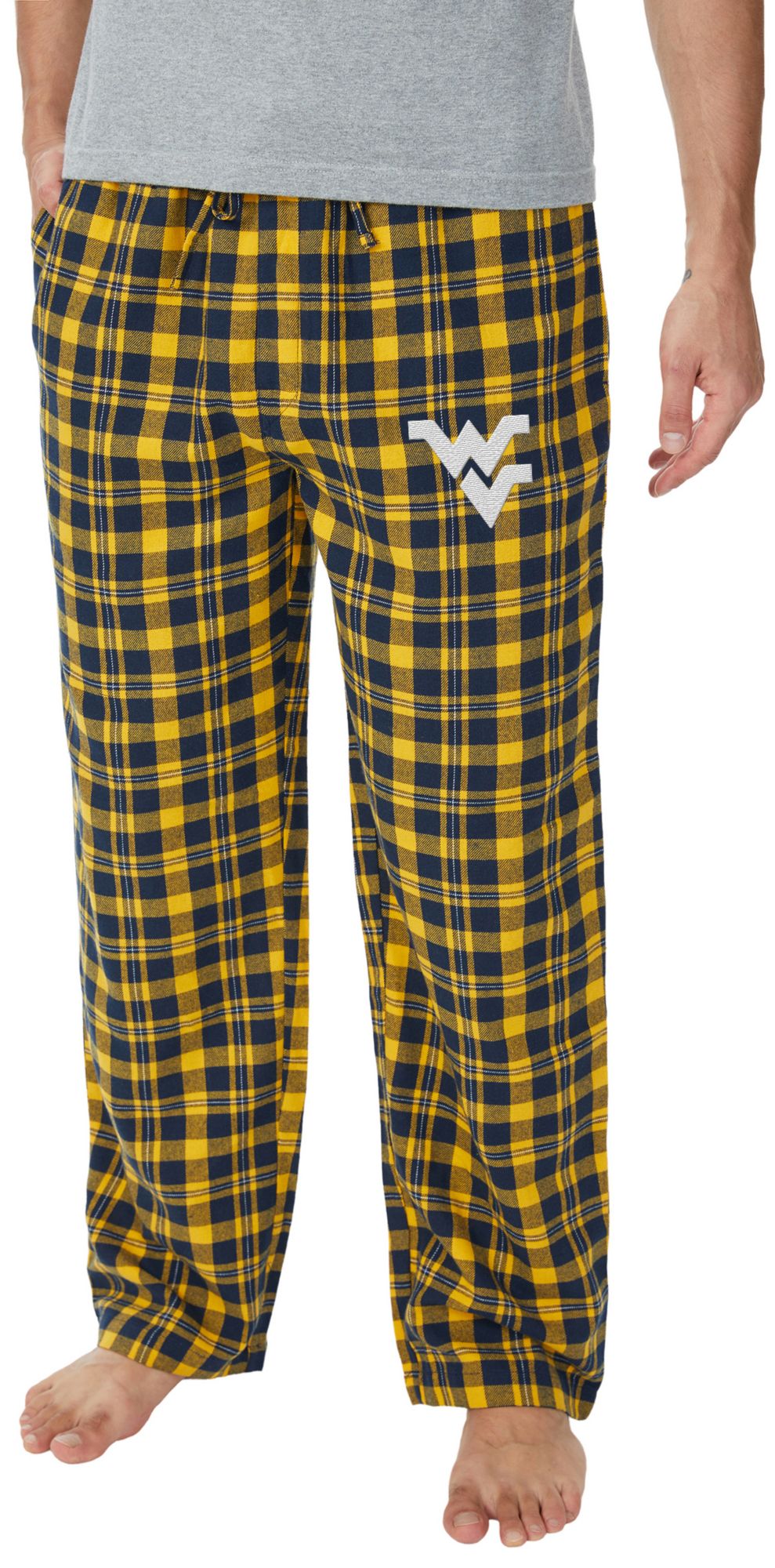 Concepts Sport Men's West Virginia Mountaineers Flannel Sleep Pants product image