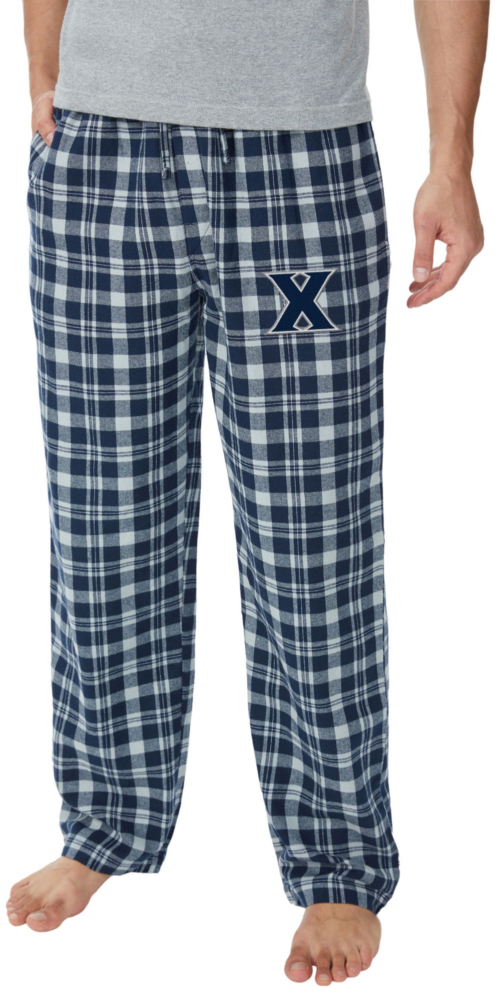 Concepts Sport Men's Xavier Musketeers Flannel Sleep Pants product image