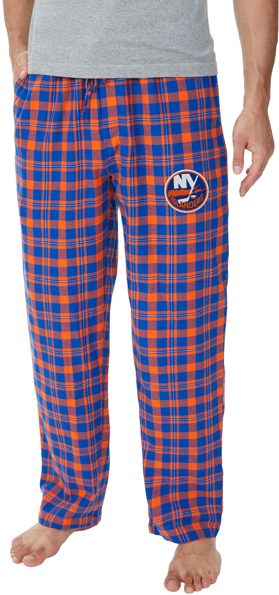 Concepts Sport Men's New York Islanders Blue Hawthorn Flannel Pants product image