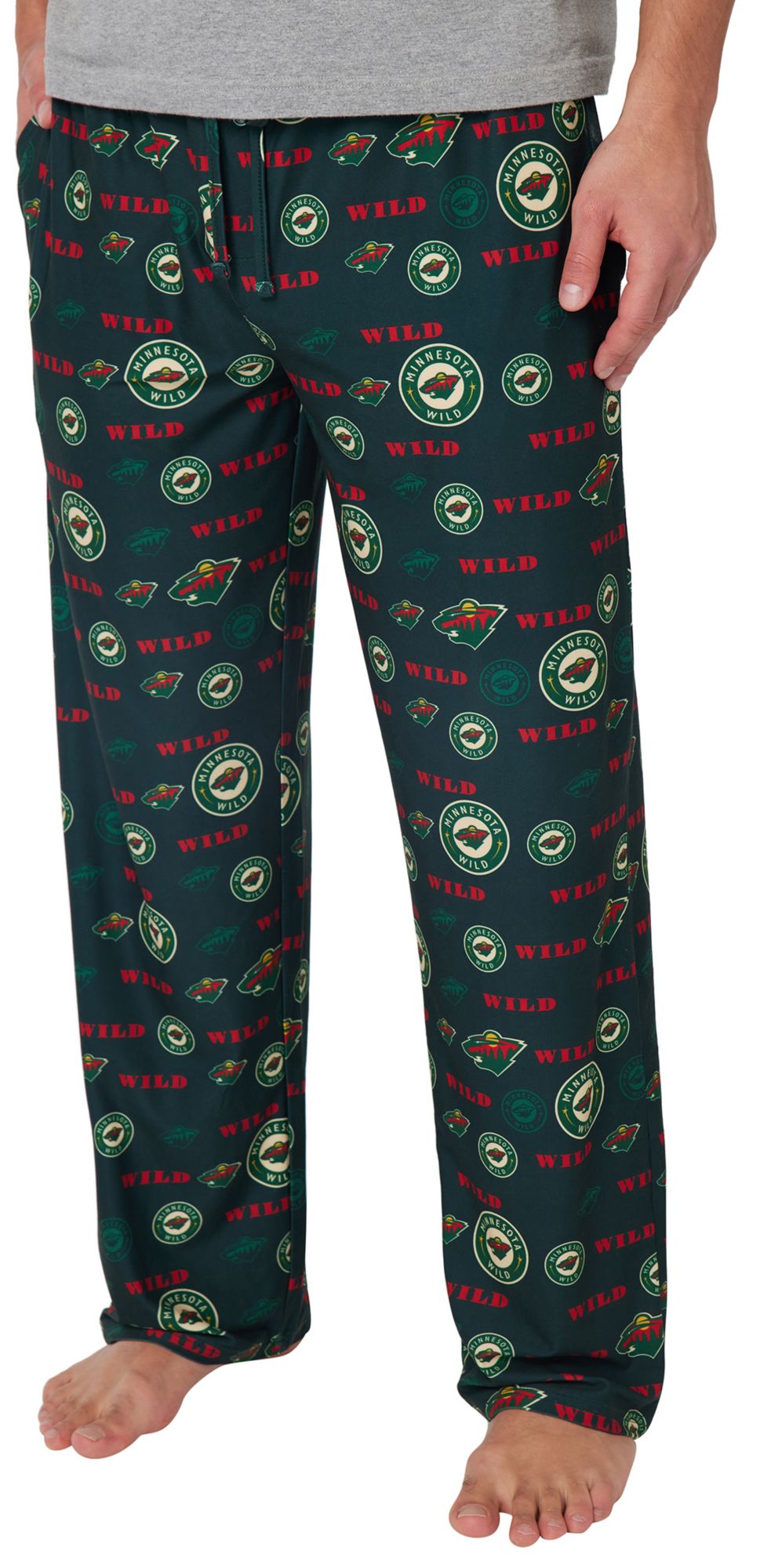 Concepts Sport Men's Nashville Predators Navy Mosaic All Over Print Sleep Pants product image