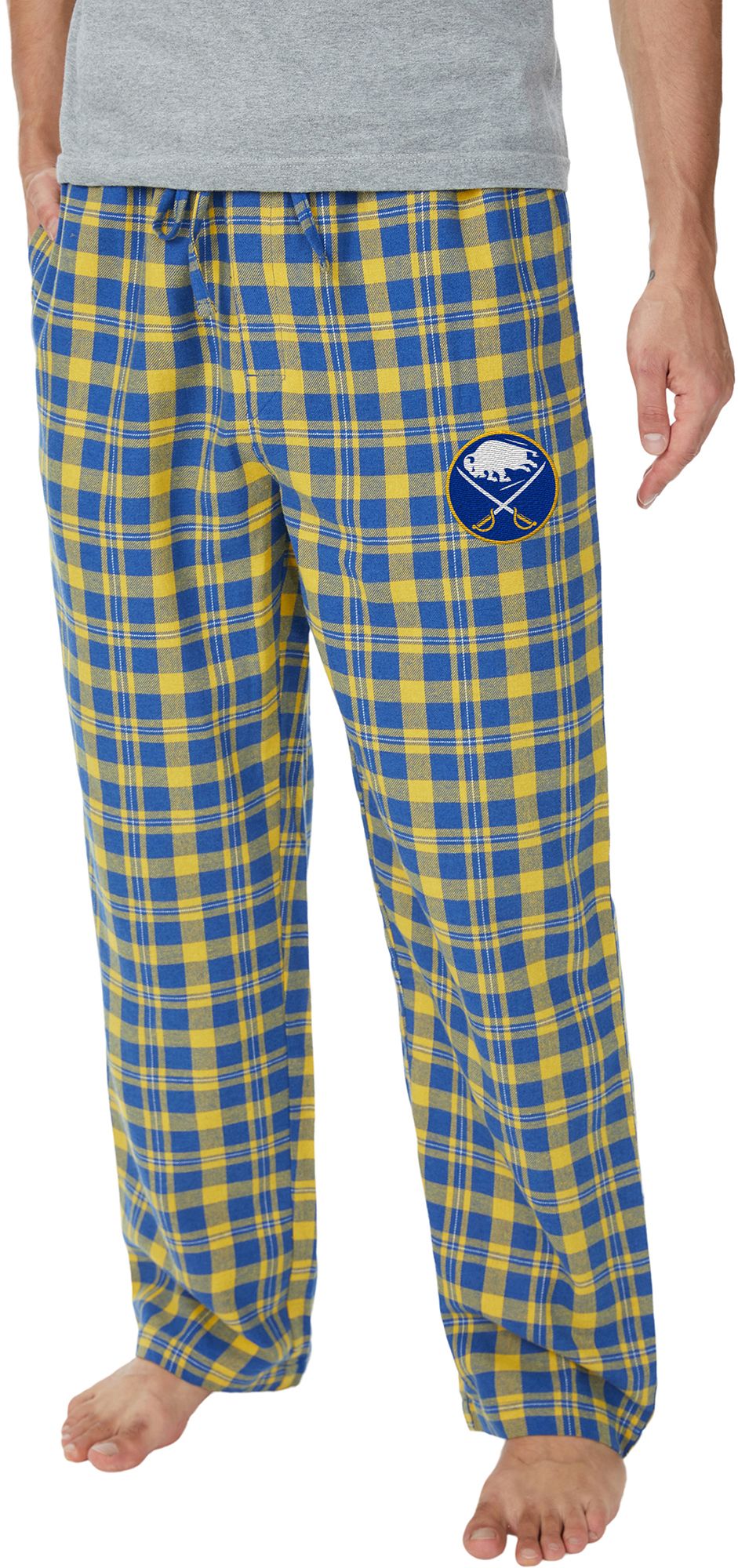 Concepts Sport Men's Buffalo Sabres Blue Hawthorn Flannel Pants product image