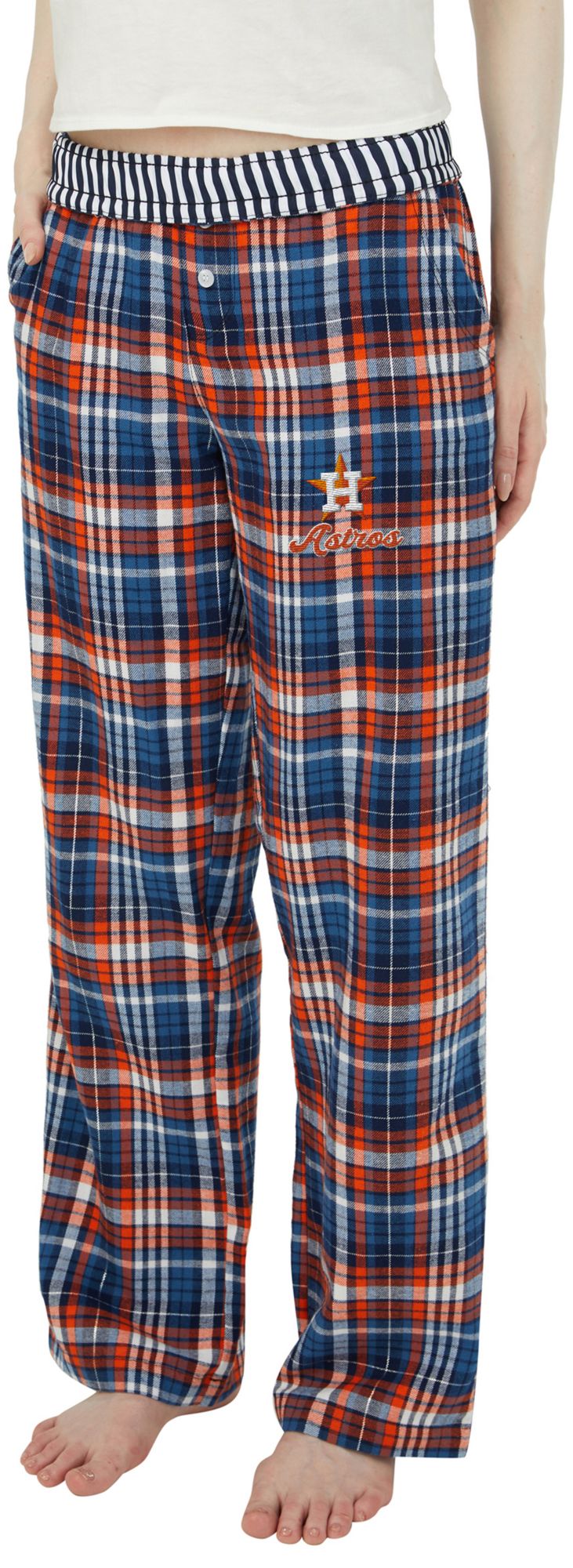 Concepts Sport Women's Houston Astros Navy Laney Flannel Sleep Pants product image