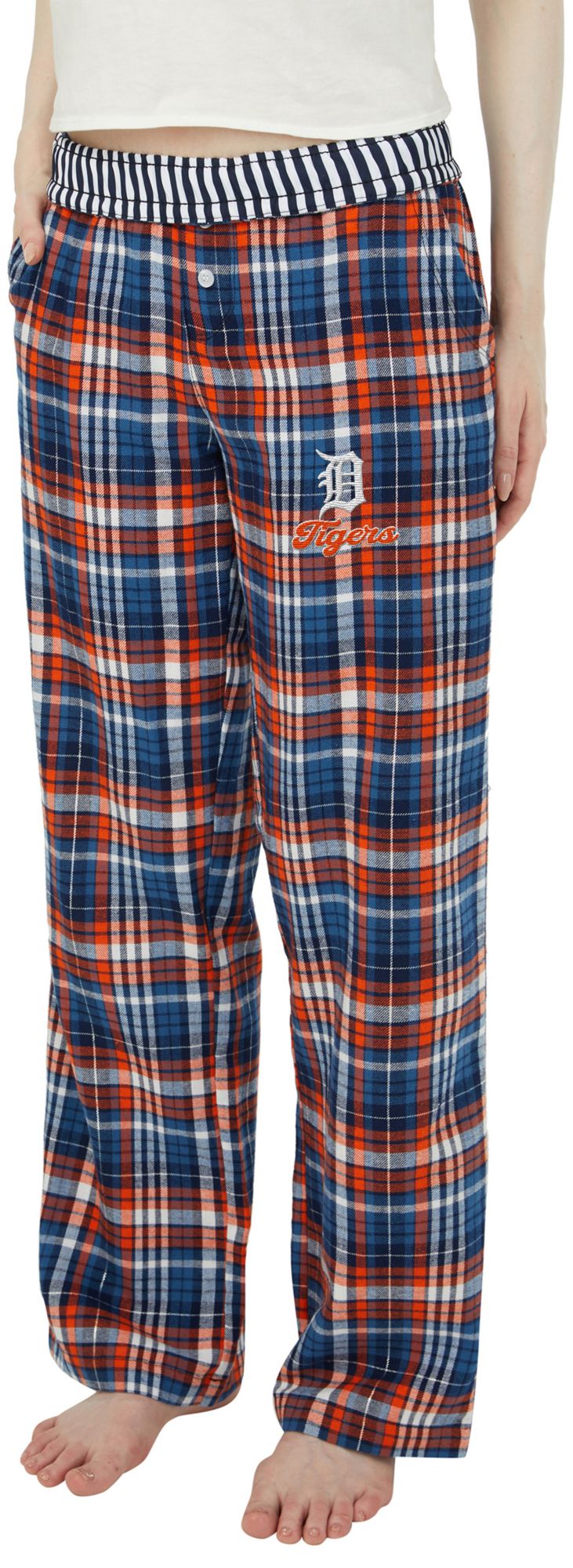 Concepts Sport Women's Detroit Tigers Navy Laney Flannel Sleep Pants product image