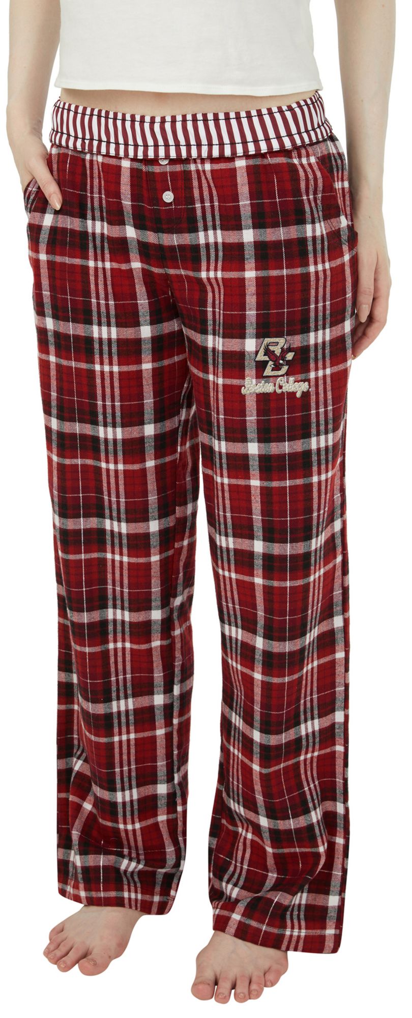 Concepts Sport Women's Boston College Eagles Multi-Plaid Laney Sleep Pants product image
