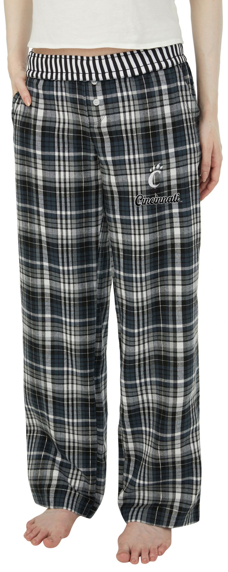 Concepts Sport Women's Cincinnati Bearcats Multi-Plaid Laney Sleep Pants product image