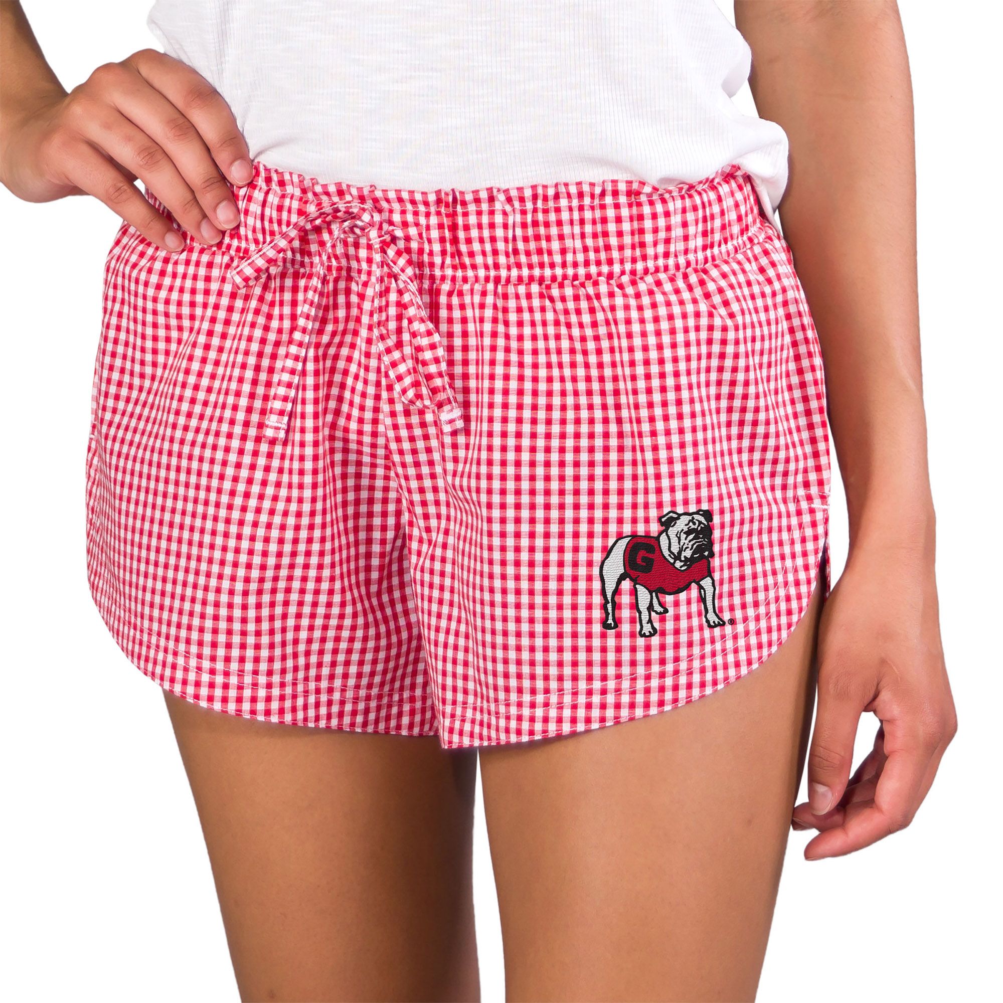 Concepts Sport Women's Georgia Bulldogs Red Pajama Shorts product image