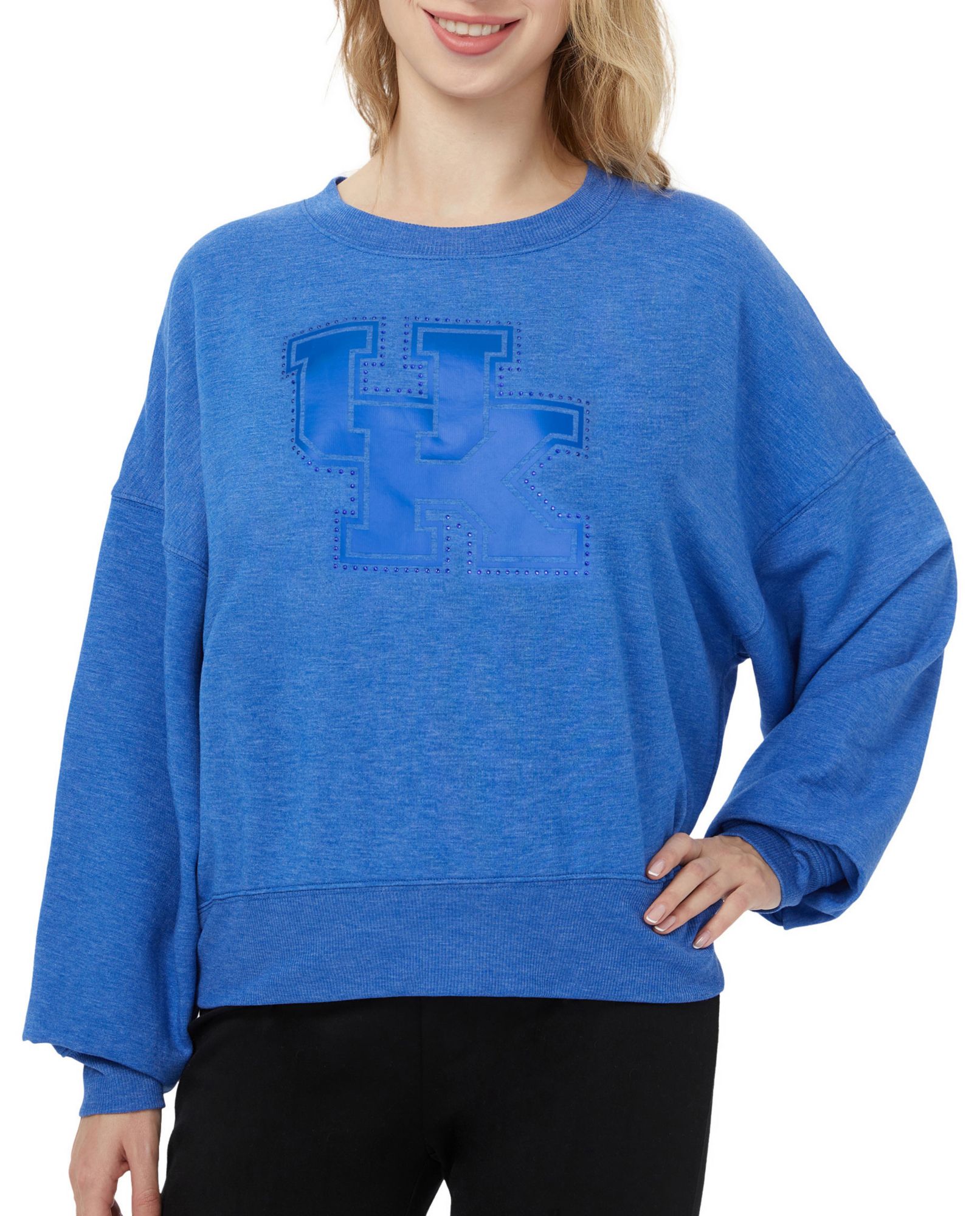 Concepts Sport Women's Kentucky Wildcats Royal Rhumba Crewneck product image