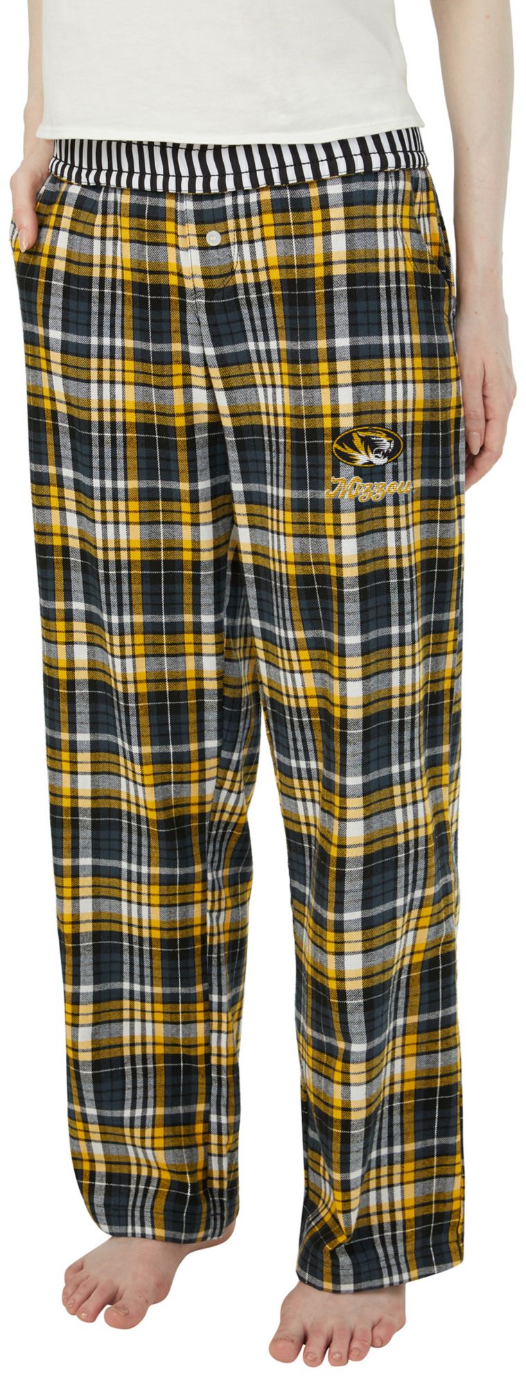 Concepts Sport Women's Missouri Tigers Multi-Plaid Laney Sleep Pants product image