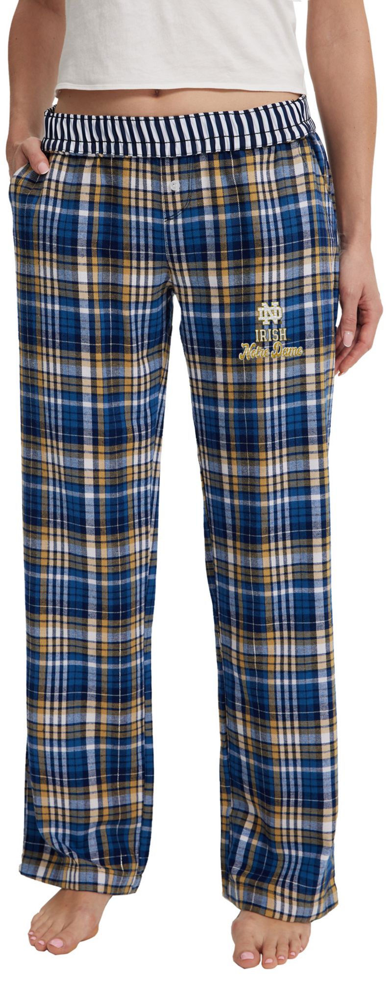 Concepts Sport Women's Notre Dame Fighting Irish Multi-Plaid Laney Sleep Pants product image