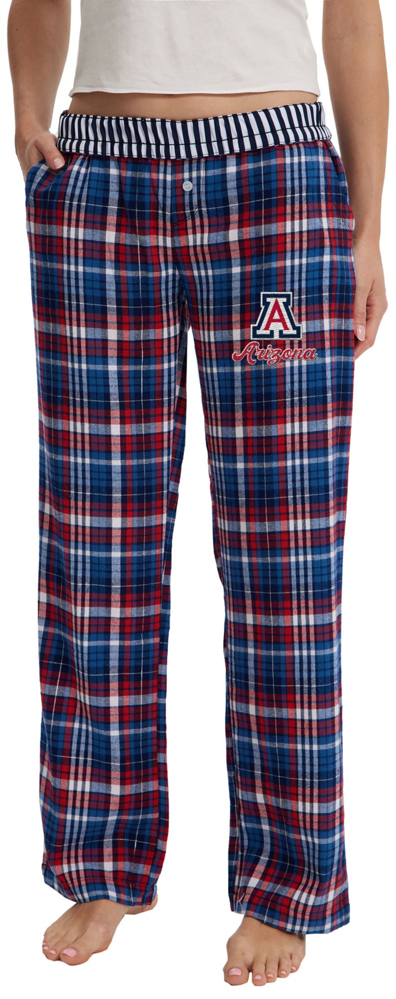 Concepts Sport Women's Arizona Wildcats Multi-Plaid Laney Sleep Pants product image