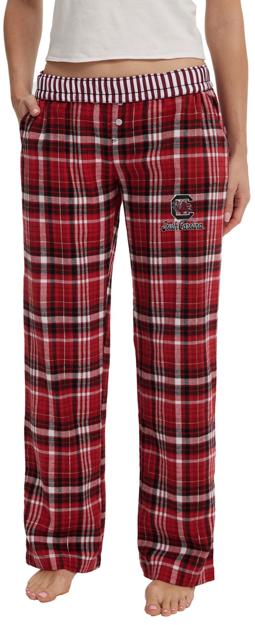 Concepts Sport Women's South Carolina Gamecocks Multi-Plaid Laney Sleep Pants product image