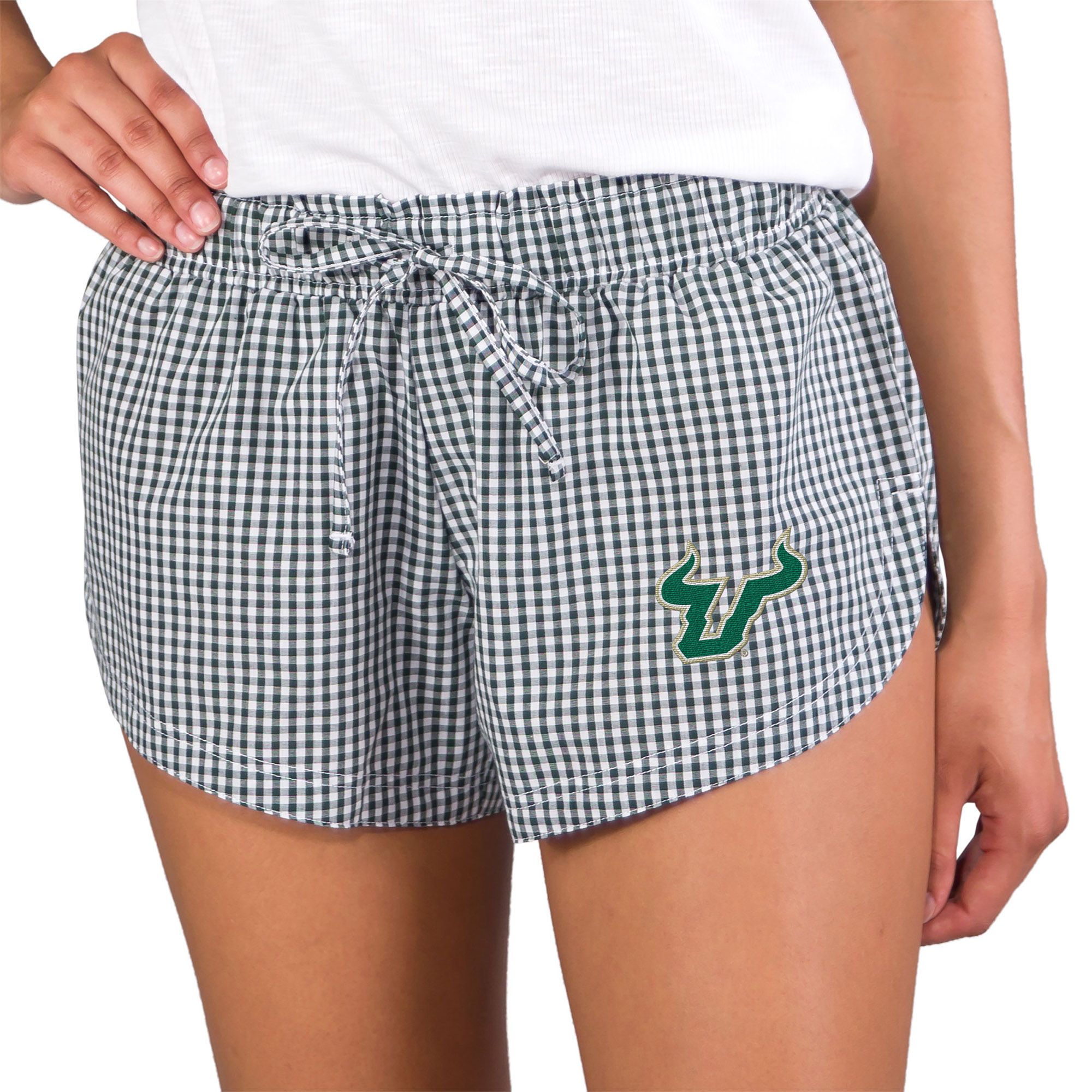 Concepts Sport Women's South Florida Bulls Green Tradition Shorts product image